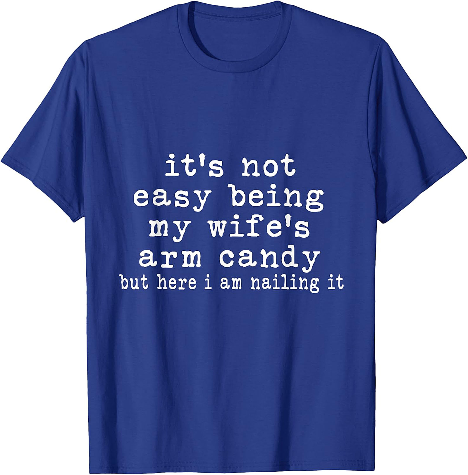 Funny "Arm Candy" T-Shirt for Men | Wife's Beau Tee
