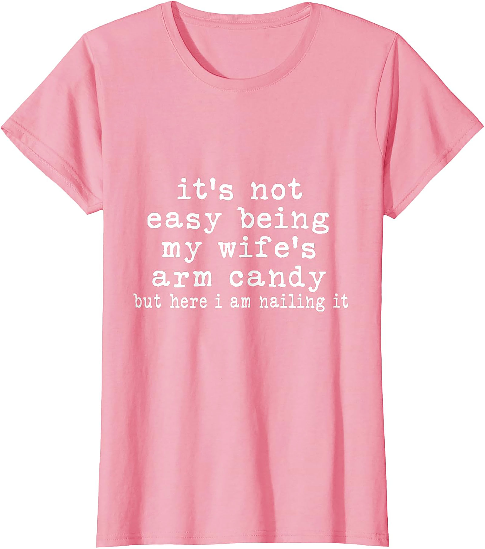 Funny "Arm Candy" T-Shirt for Men | Wife's Beau Tee