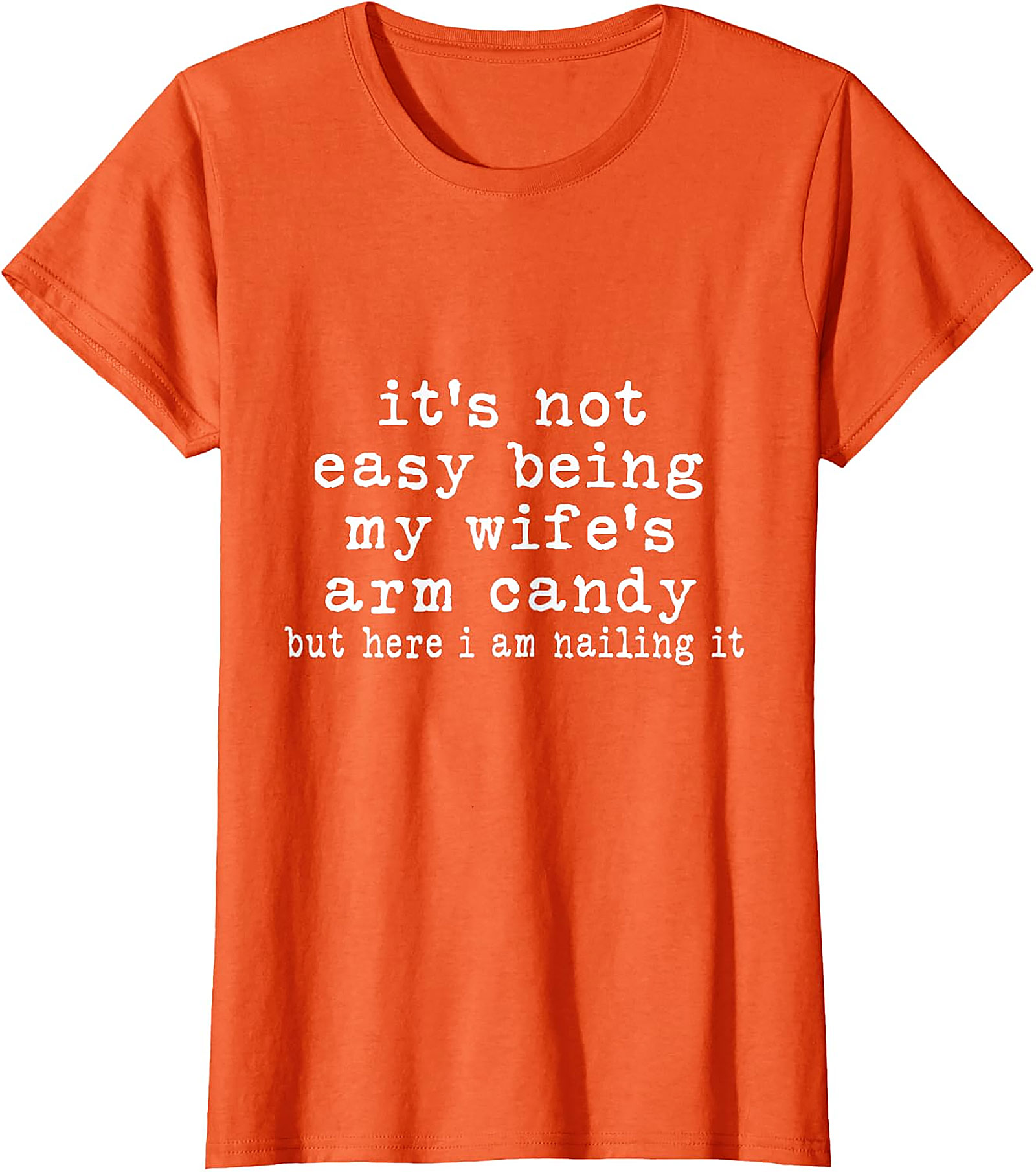 Funny "Arm Candy" T-Shirt for Men | Wife's Beau Tee