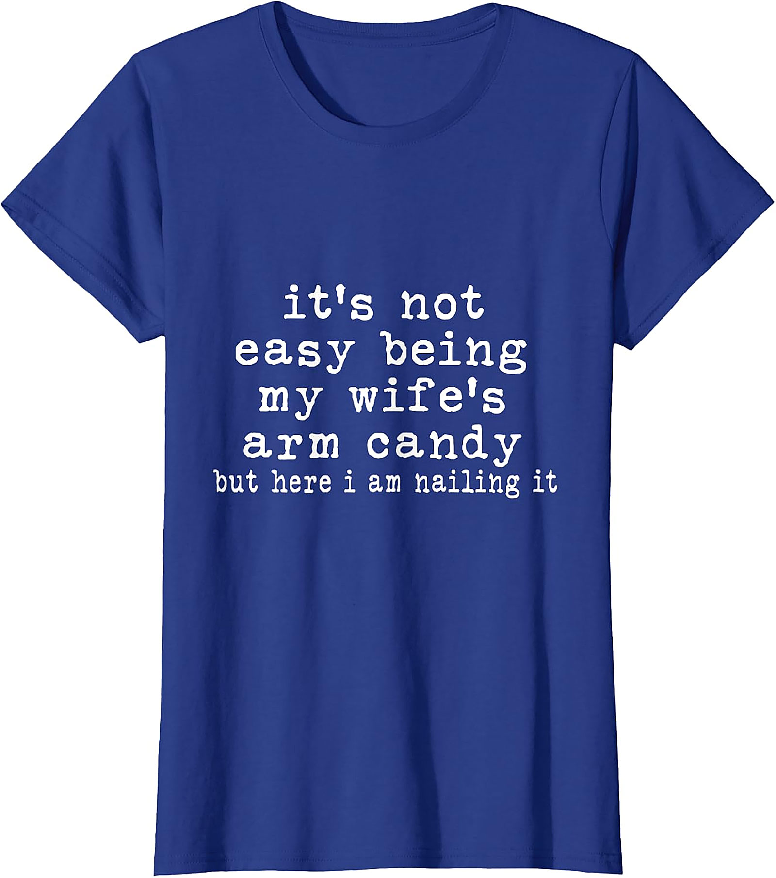 Funny "Arm Candy" T-Shirt for Men | Wife's Beau Tee
