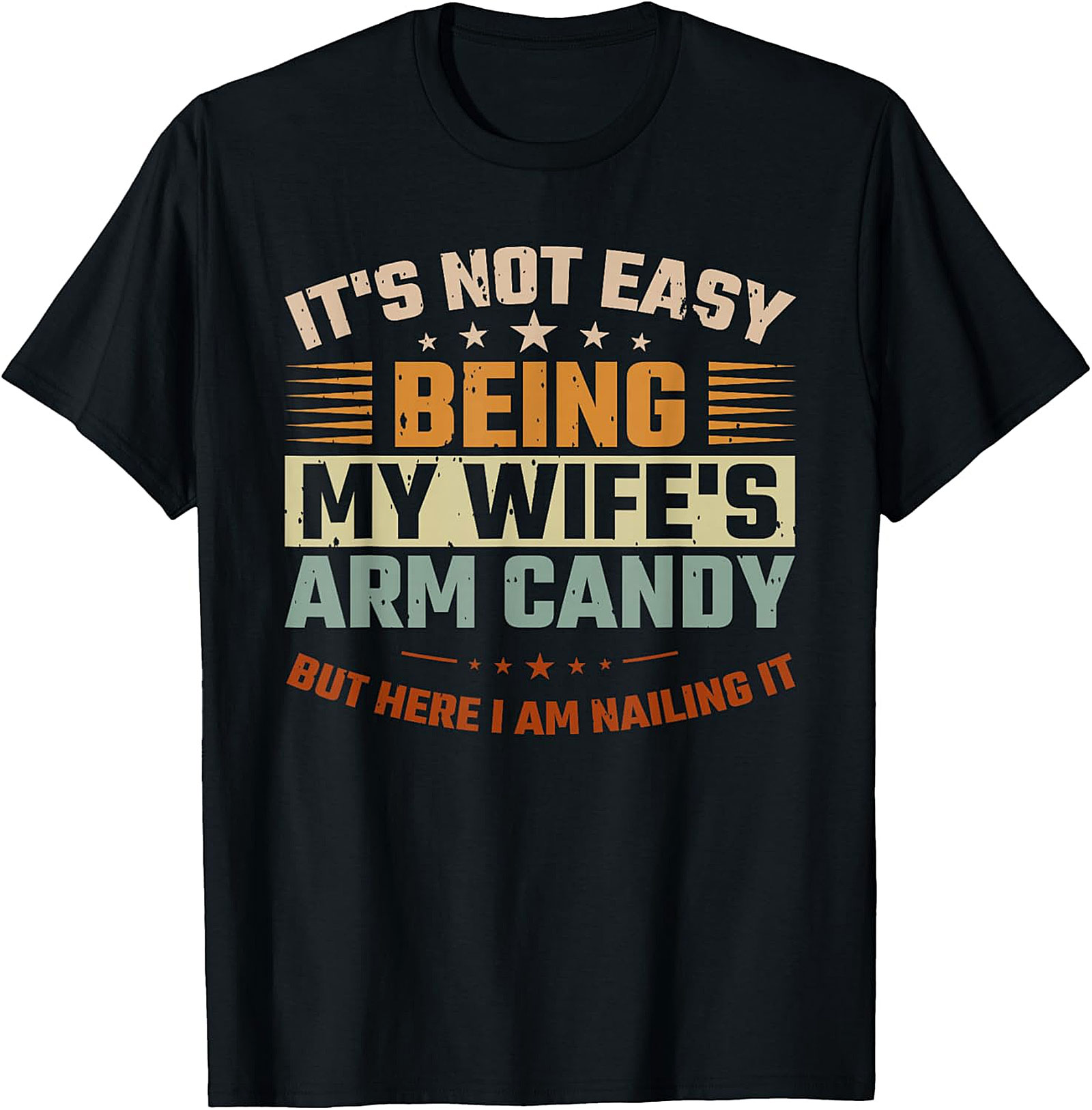 Funny "Arm Candy" T-Shirt | Wife's Best Accessory Tee