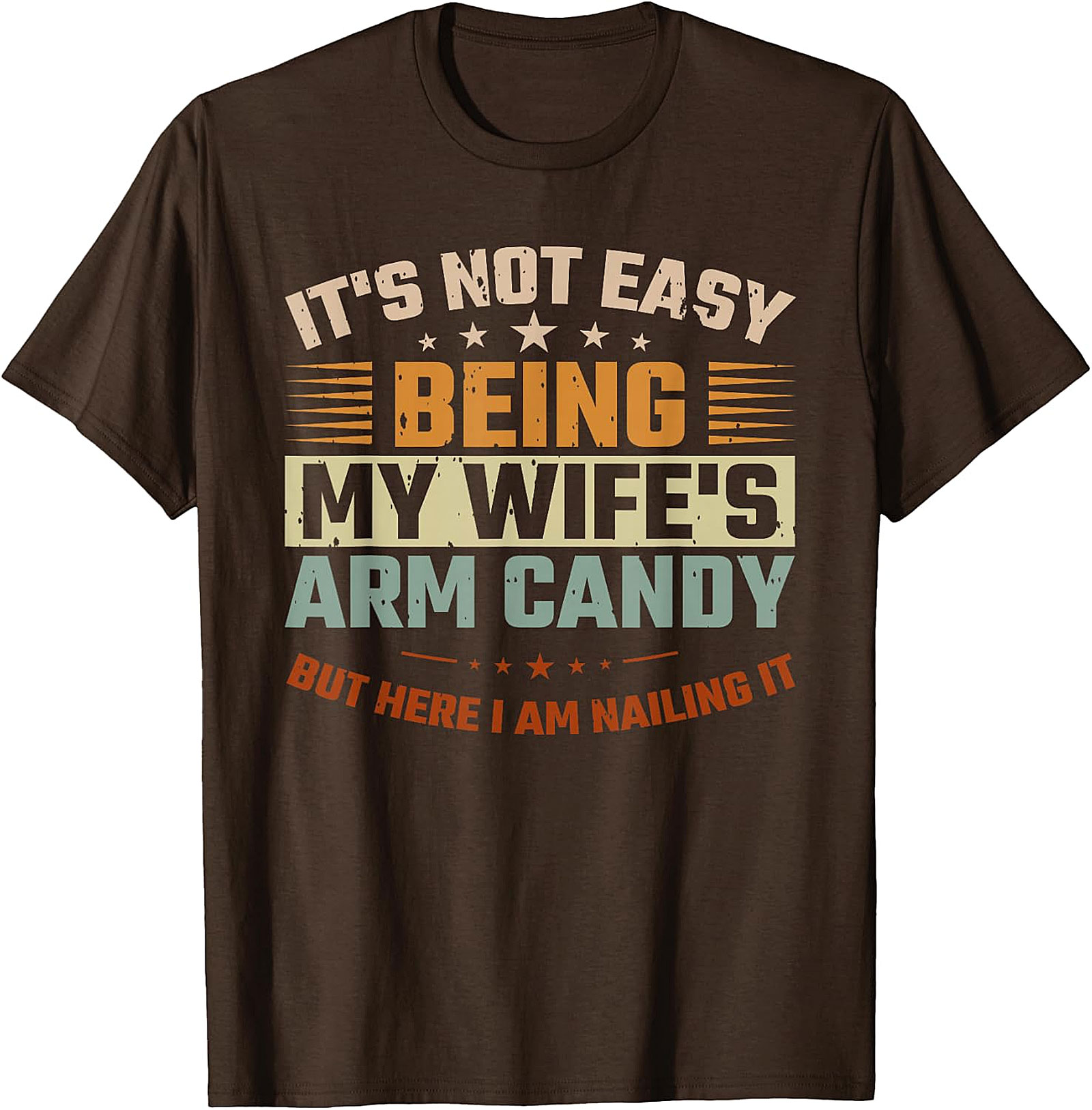 Funny "Arm Candy" T-Shirt | Wife's Best Accessory Tee
