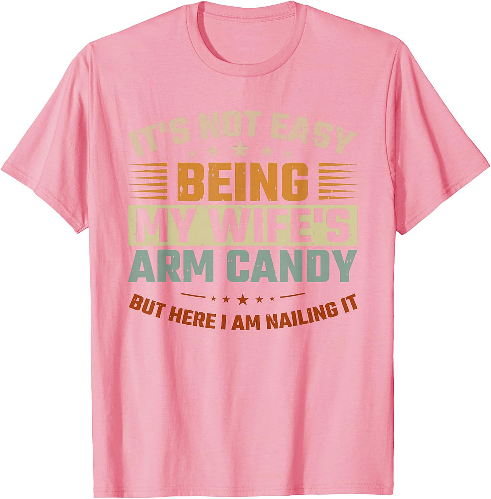 Funny "Arm Candy" T-Shirt | Wife's Best Accessory Tee
