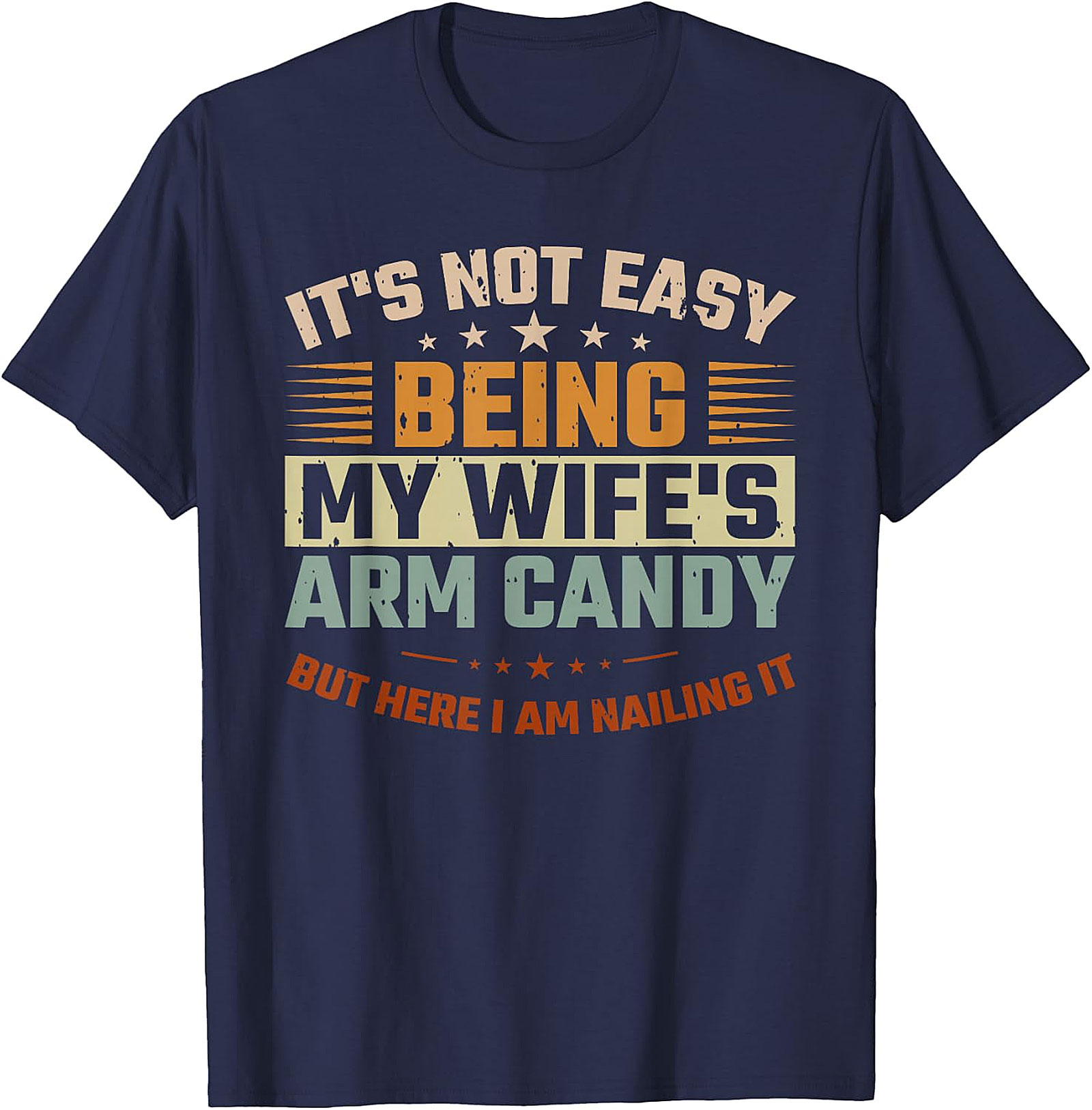 Funny "Arm Candy" T-Shirt | Wife's Best Accessory Tee