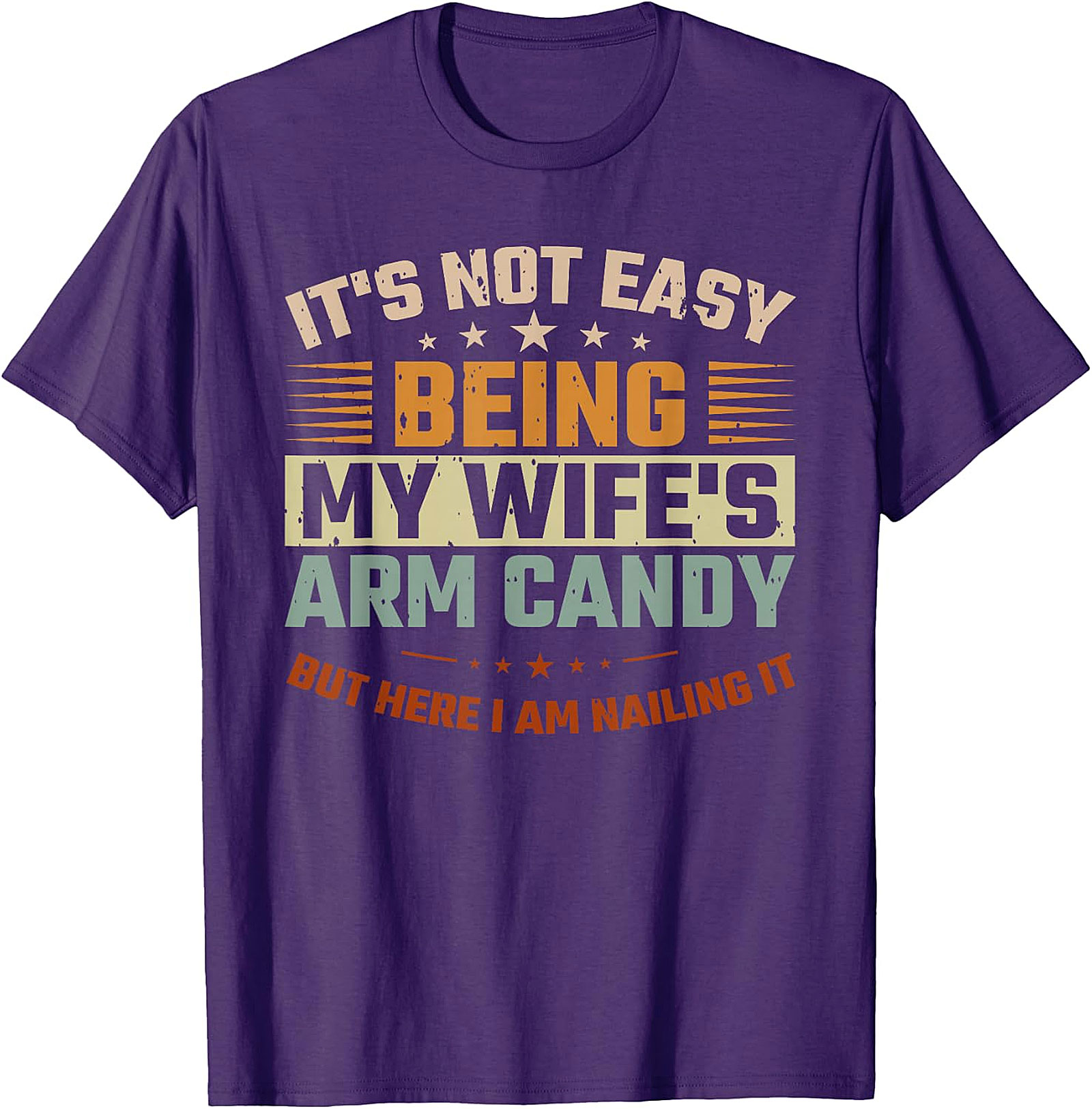 Funny "Arm Candy" T-Shirt | Wife's Best Accessory Tee