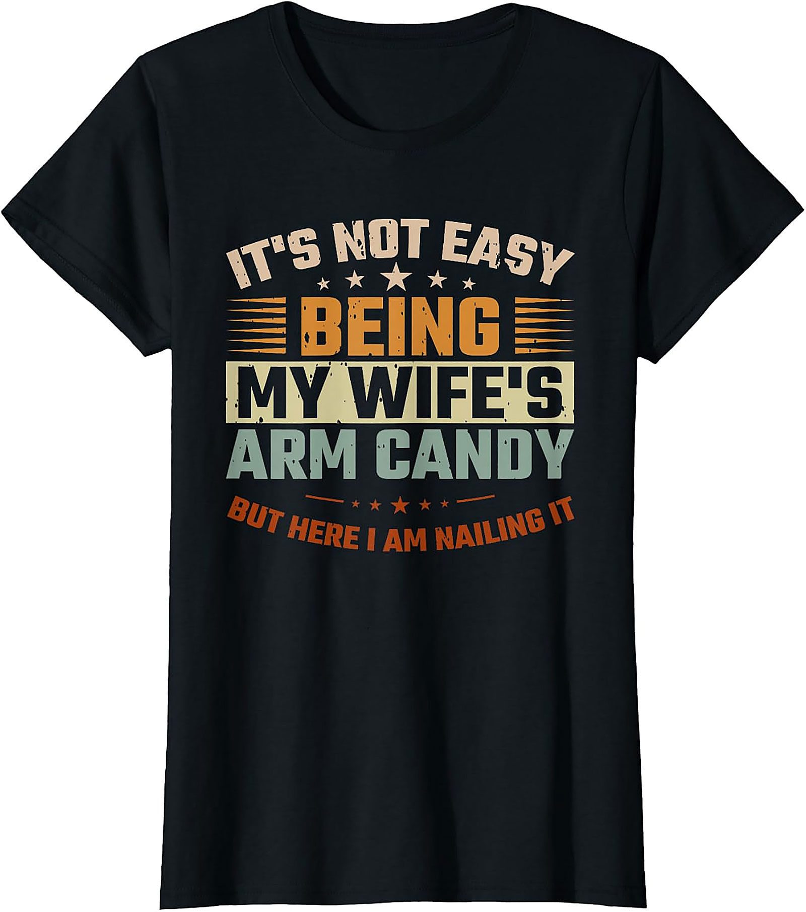 Funny "Arm Candy" T-Shirt | Wife's Best Accessory Tee
