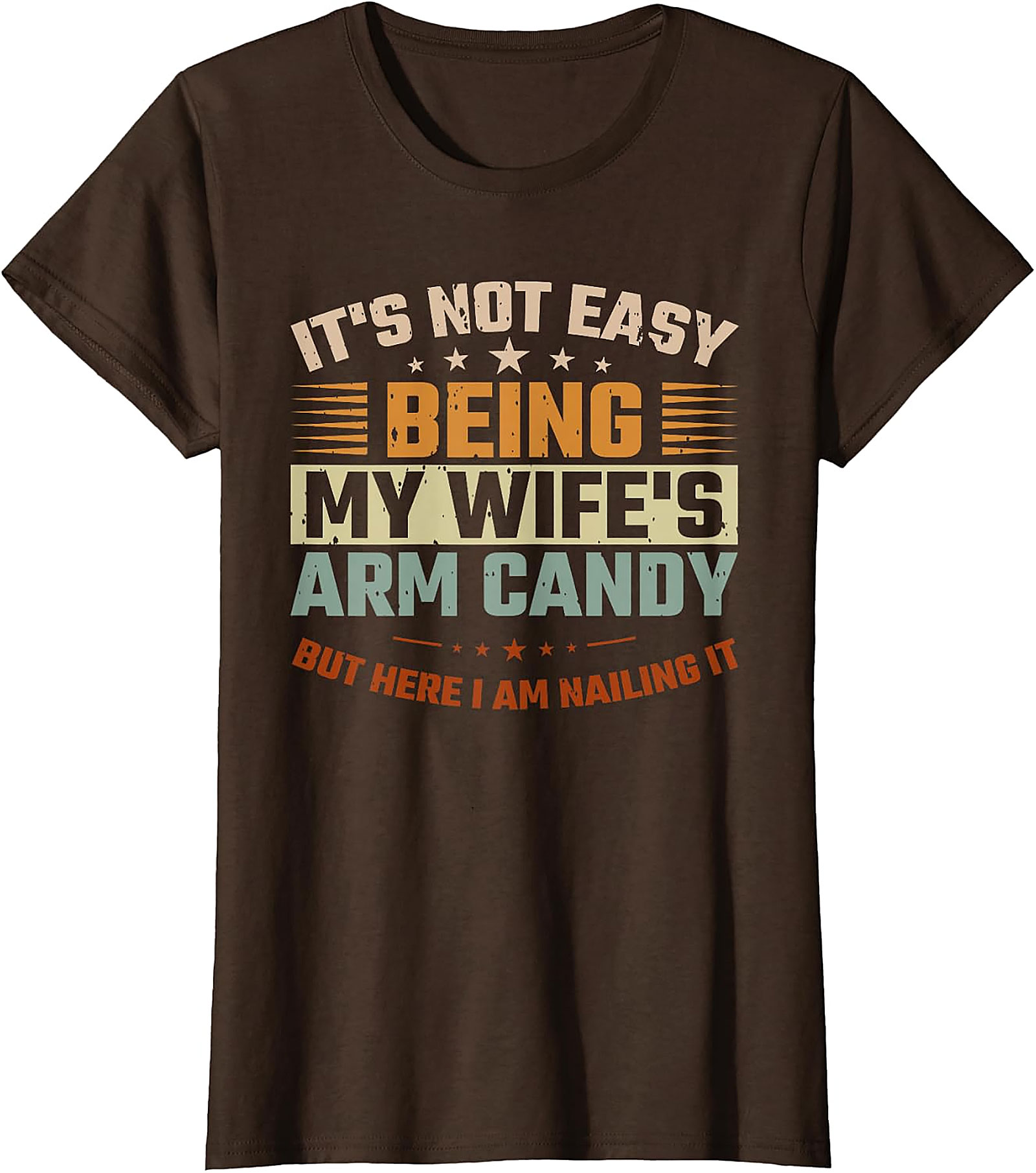 Funny "Arm Candy" T-Shirt | Wife's Best Accessory Tee