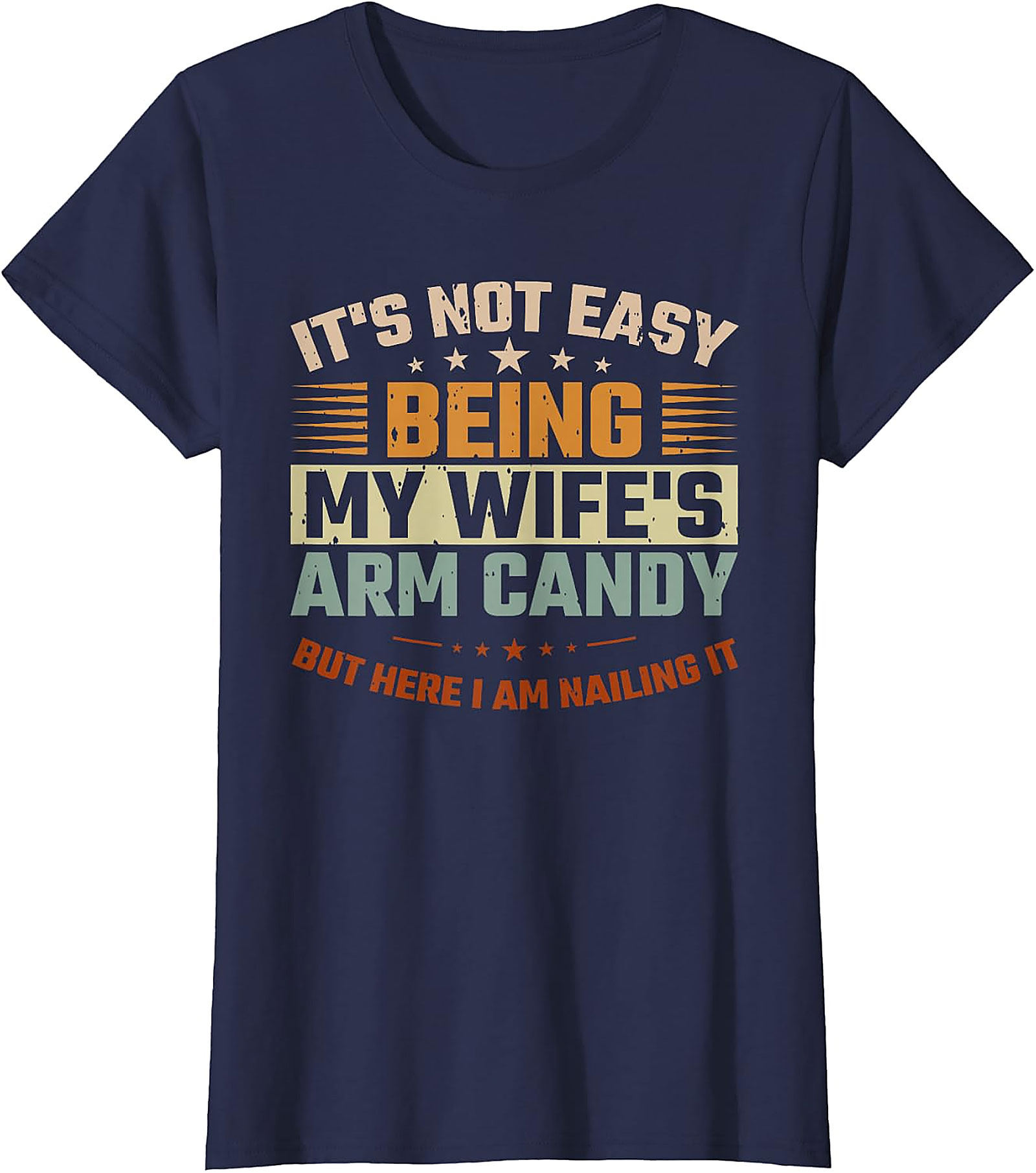 Funny "Arm Candy" T-Shirt | Wife's Best Accessory Tee