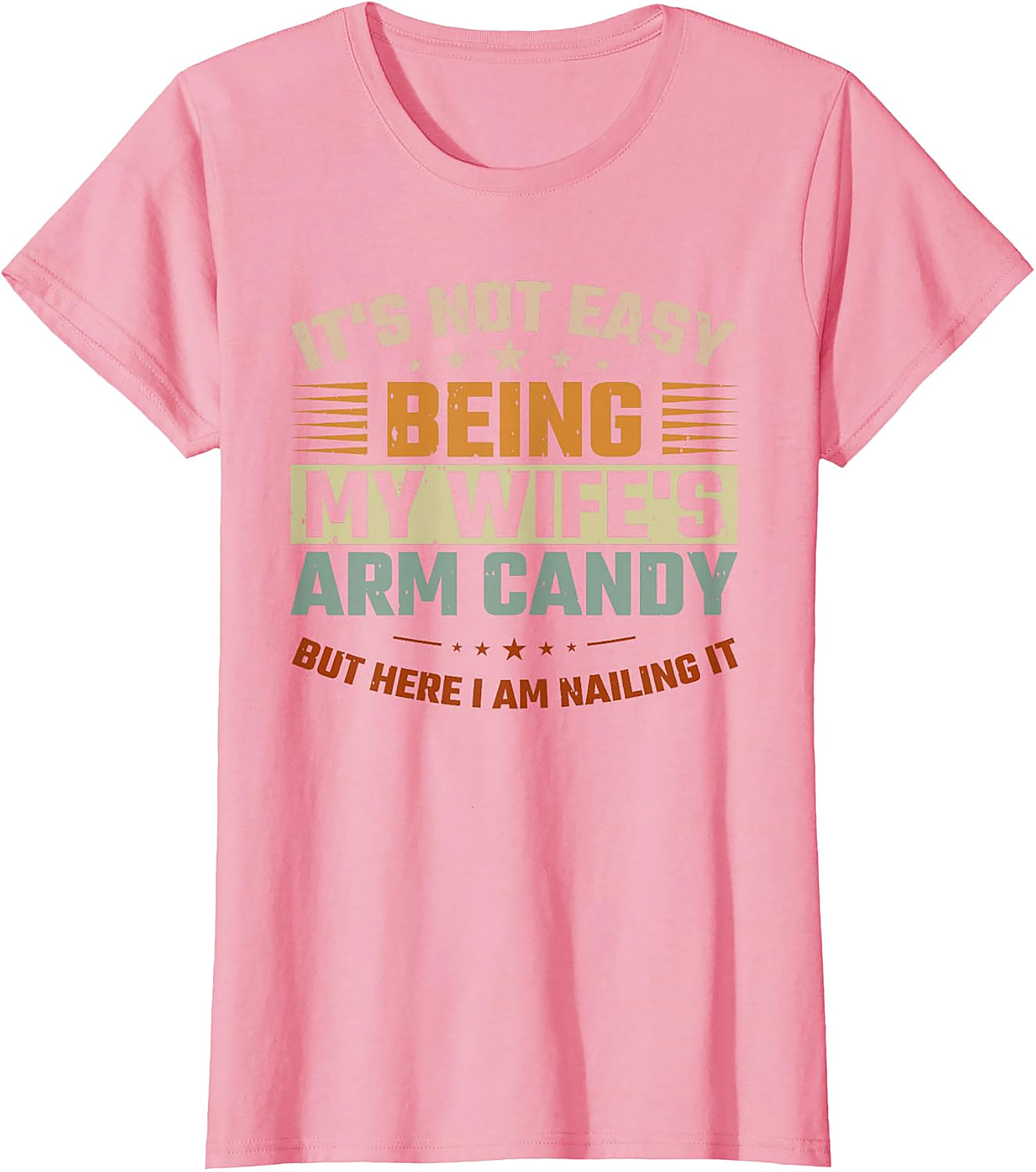 Funny "Arm Candy" T-Shirt | Wife's Best Accessory Tee