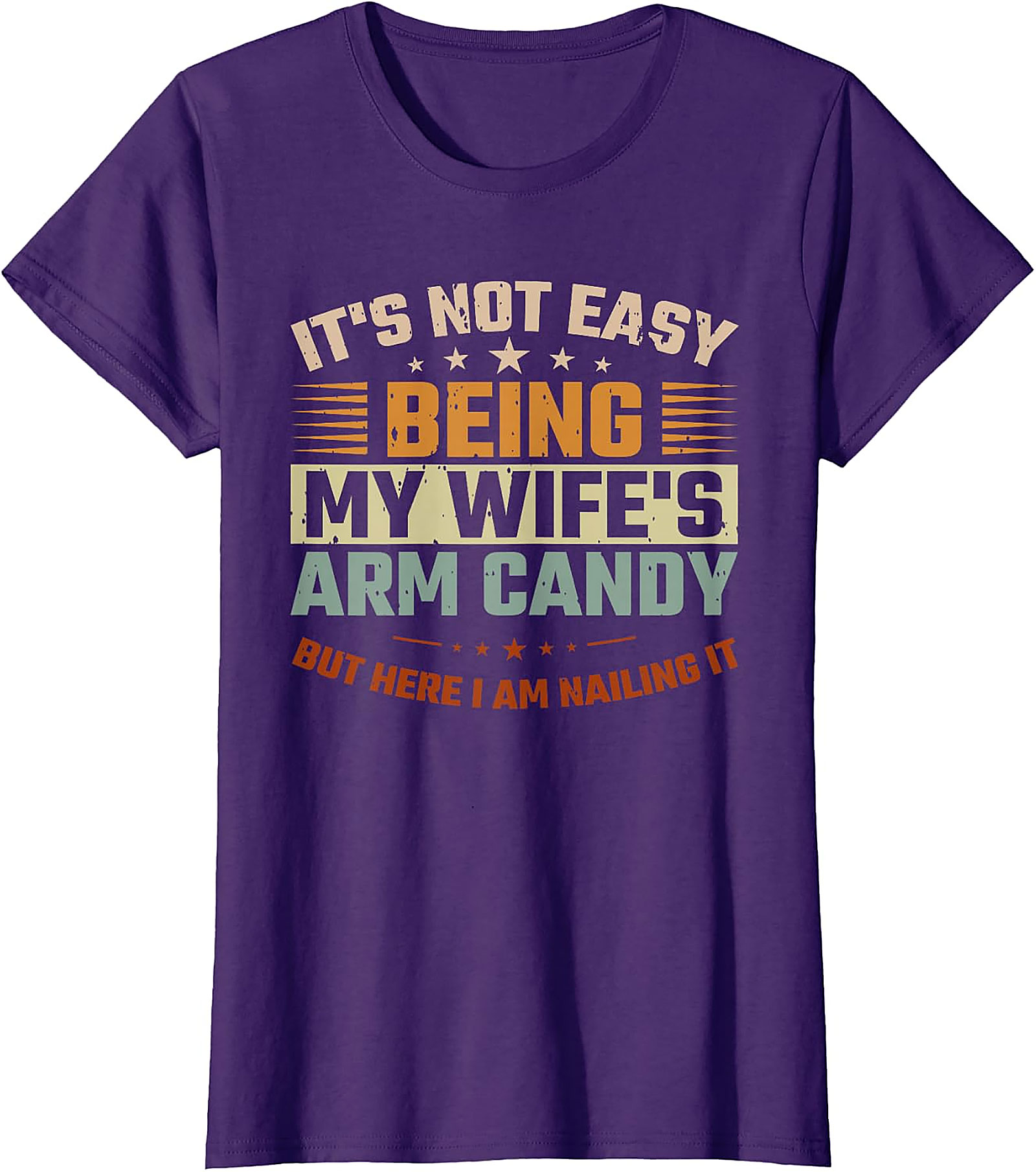 Funny "Arm Candy" T-Shirt | Wife's Best Accessory Tee