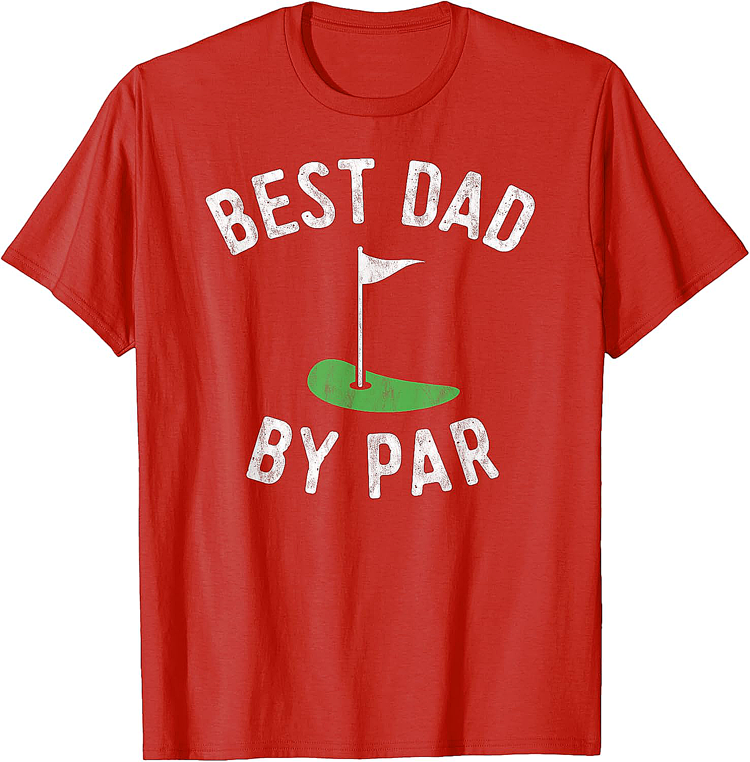 Best Dad By Par Funny Golf Shirt Father's Day Gift Tee