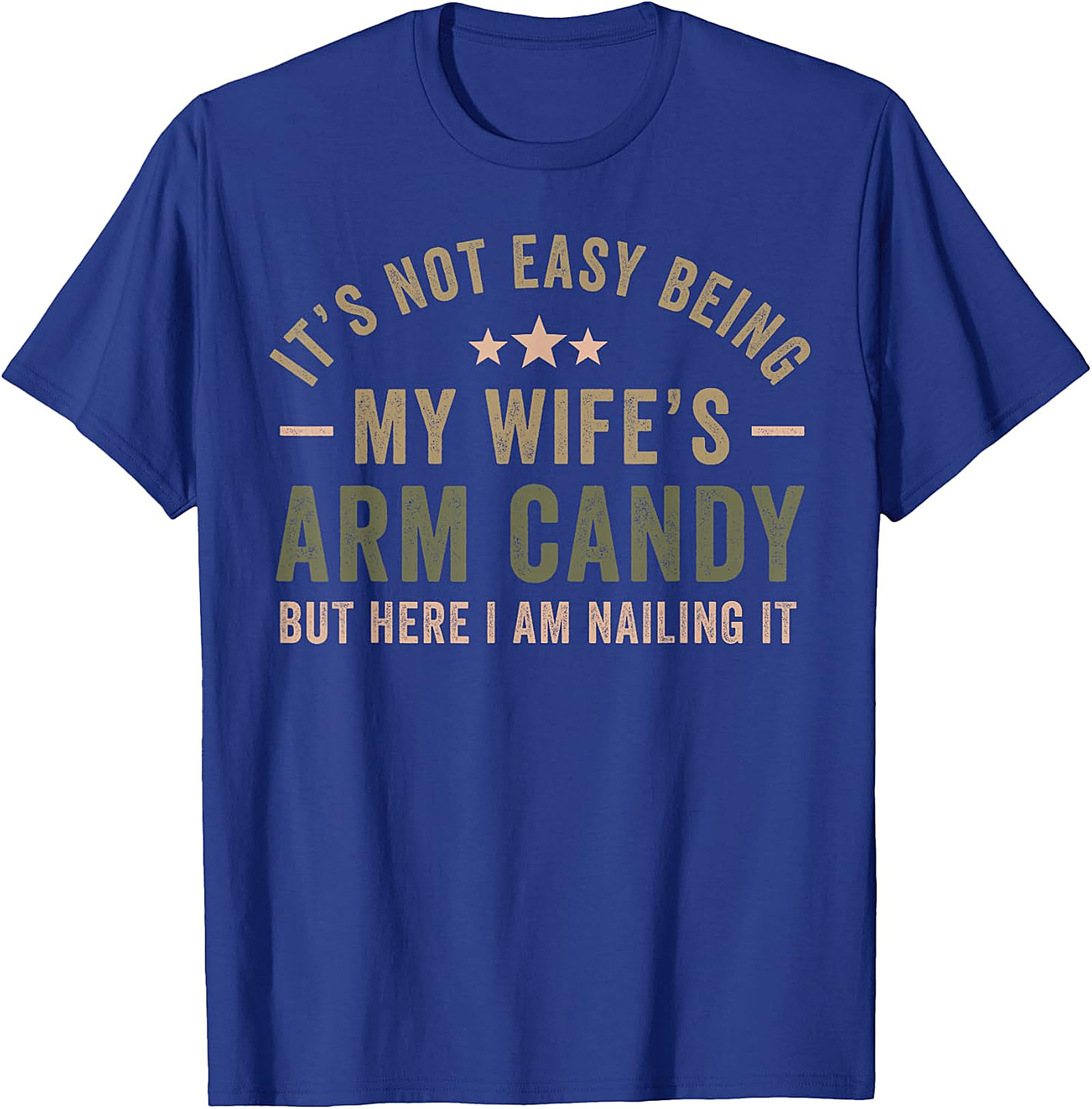 Funny "Arm Candy" T-Shirt for Men | Husband Gift