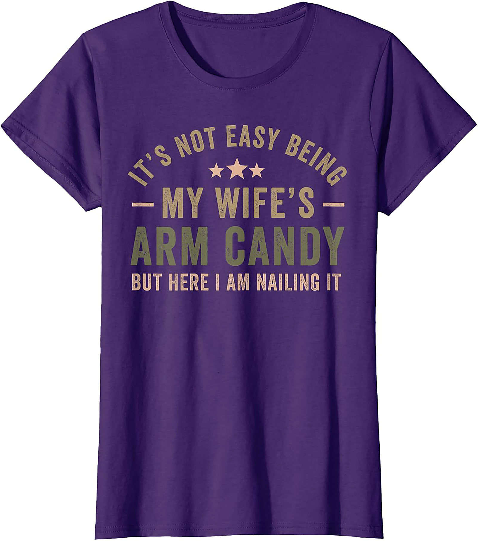 Funny "Arm Candy" T-Shirt for Men | Husband Gift