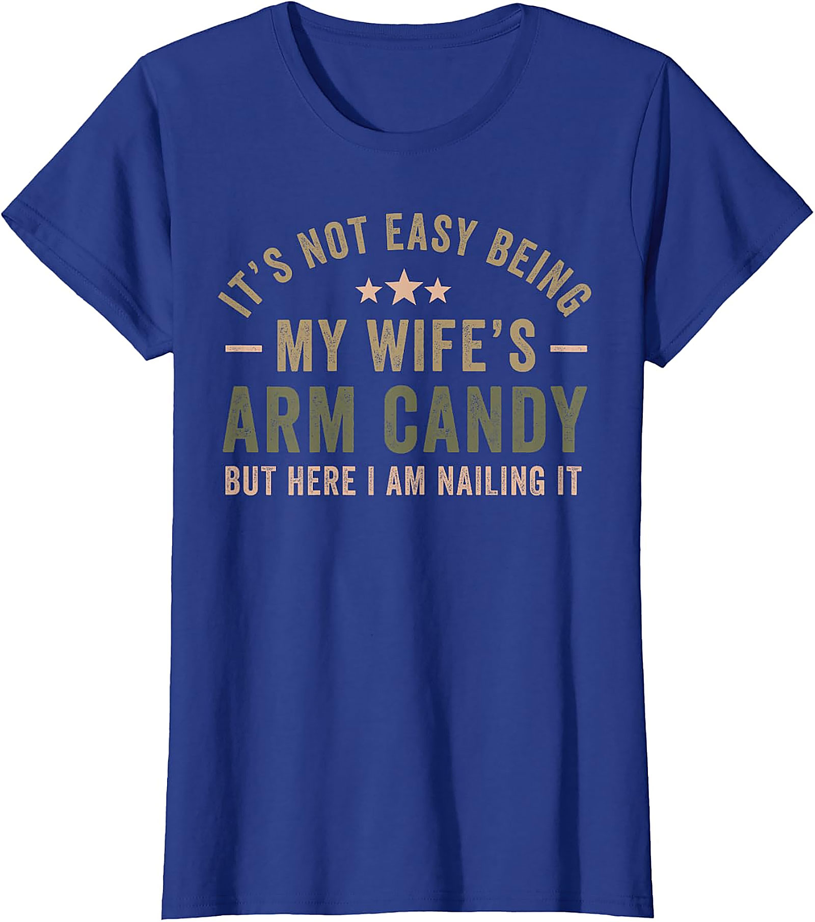 Funny "Arm Candy" T-Shirt for Men | Husband Gift