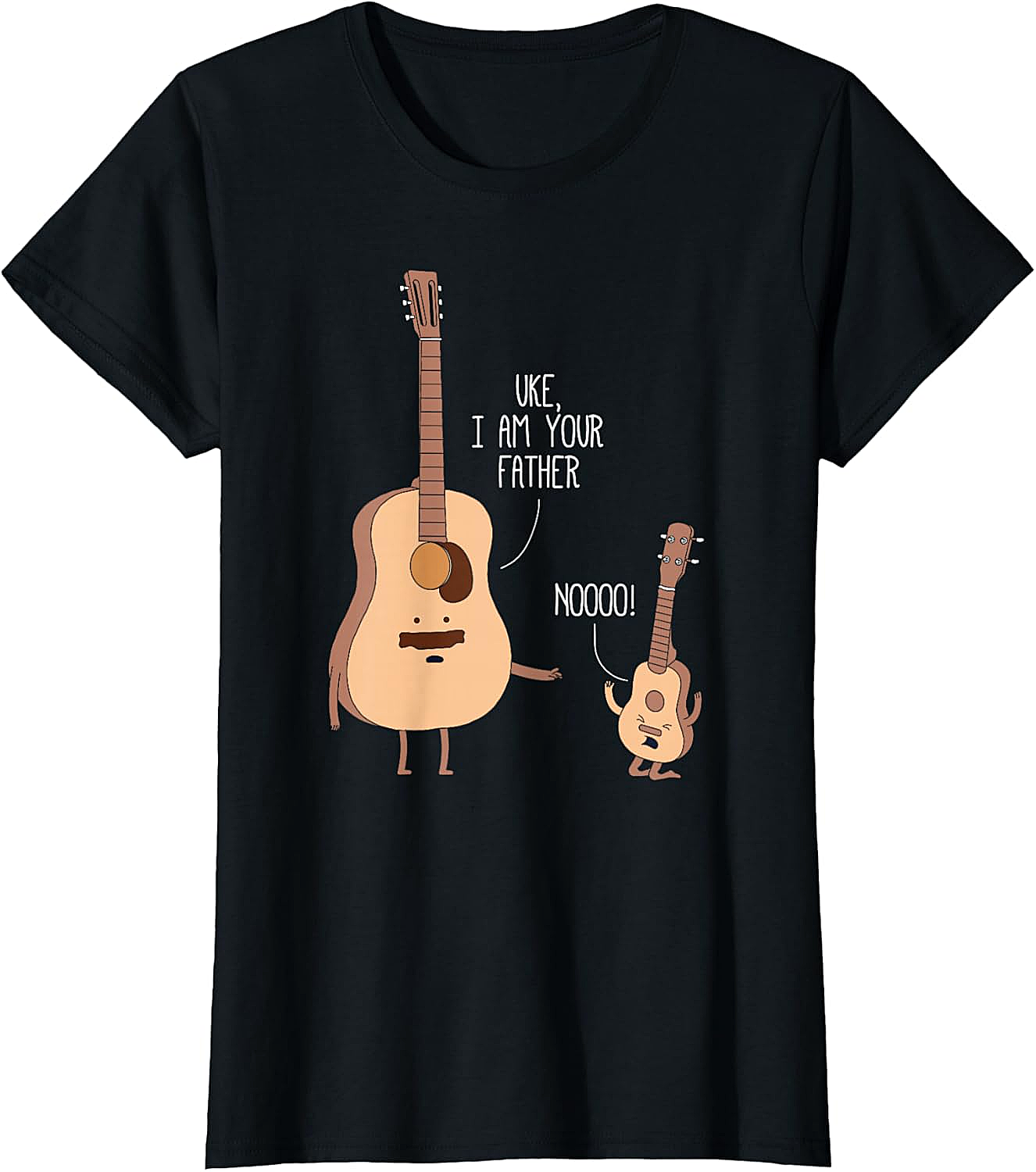 Uke I Am Your Father T Shirt Funny Ukulele Guitar Tee