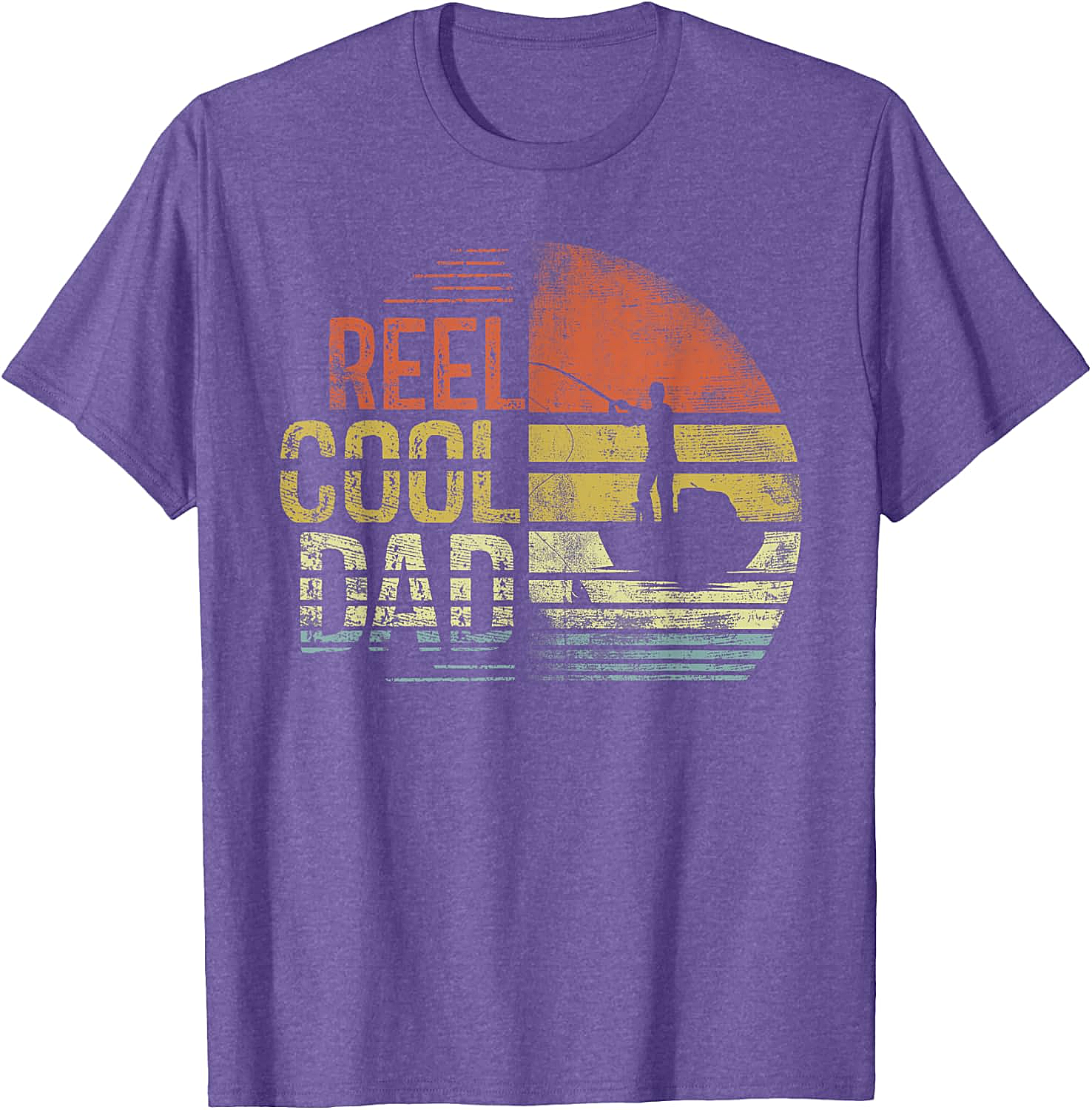 Reel Cool Dad Fisherman Daddy Fishing T-Shirt