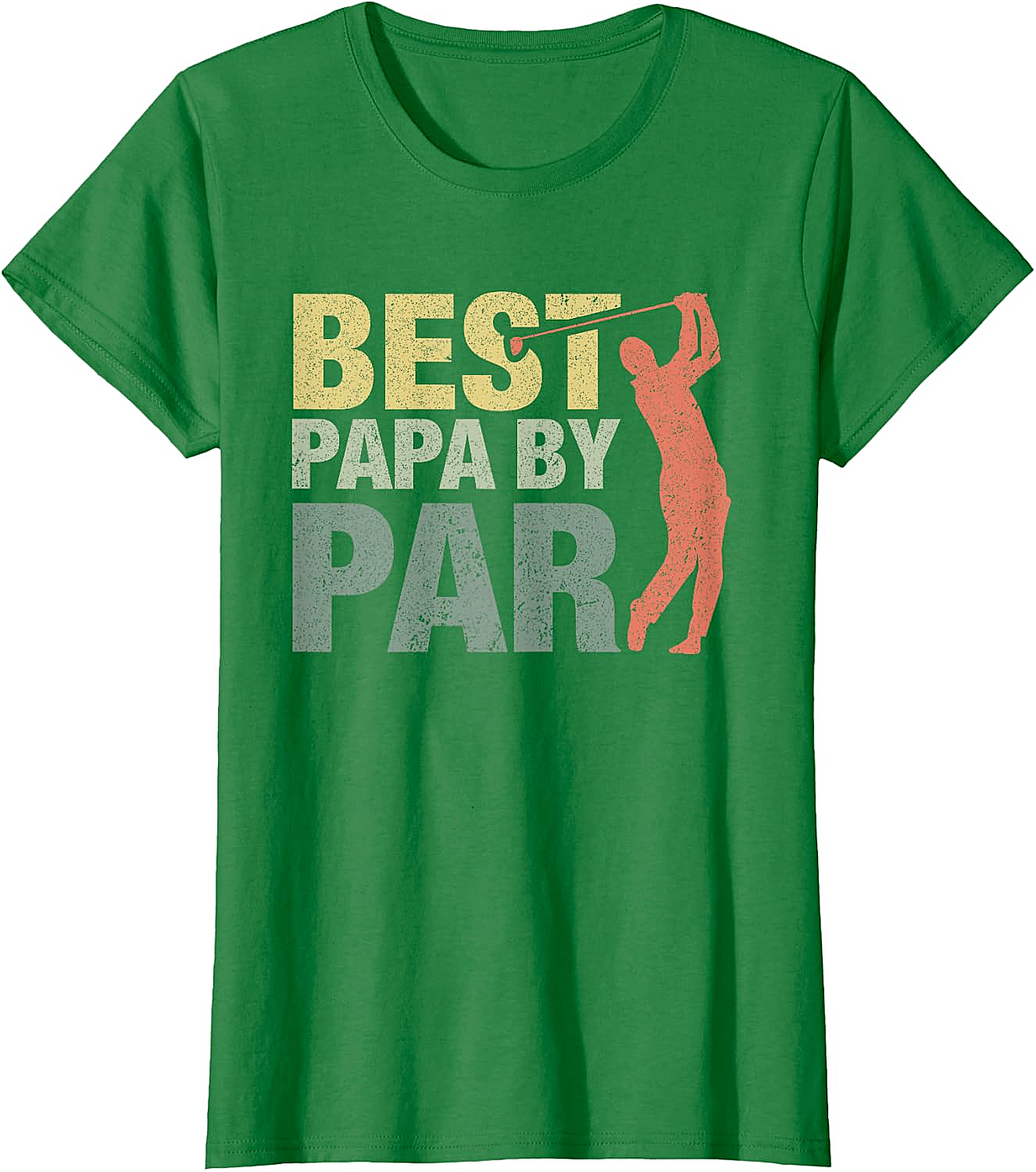  Funny Best Papa by Par Golf T-Shirt - Father's Day Gift