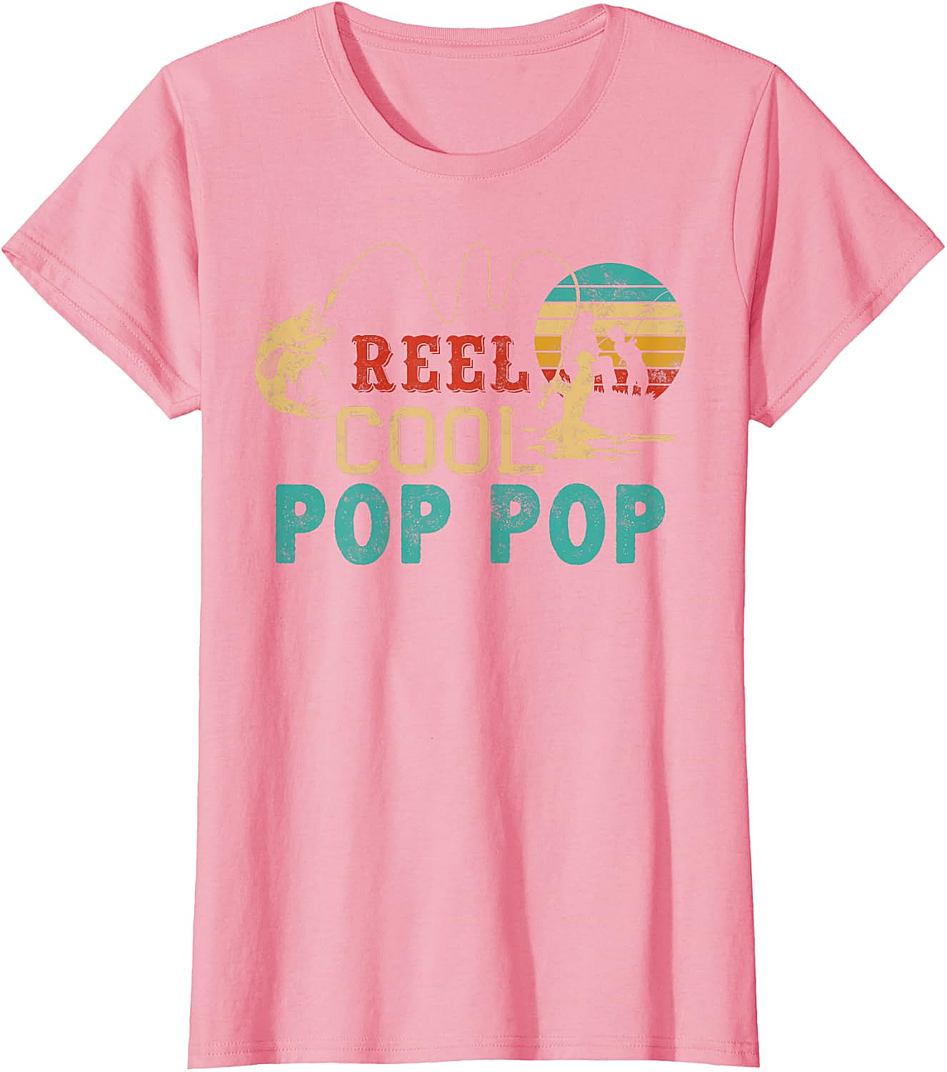 Fishing Reel Cool Pop Pop T-Shirt - Best Fisherman Gift