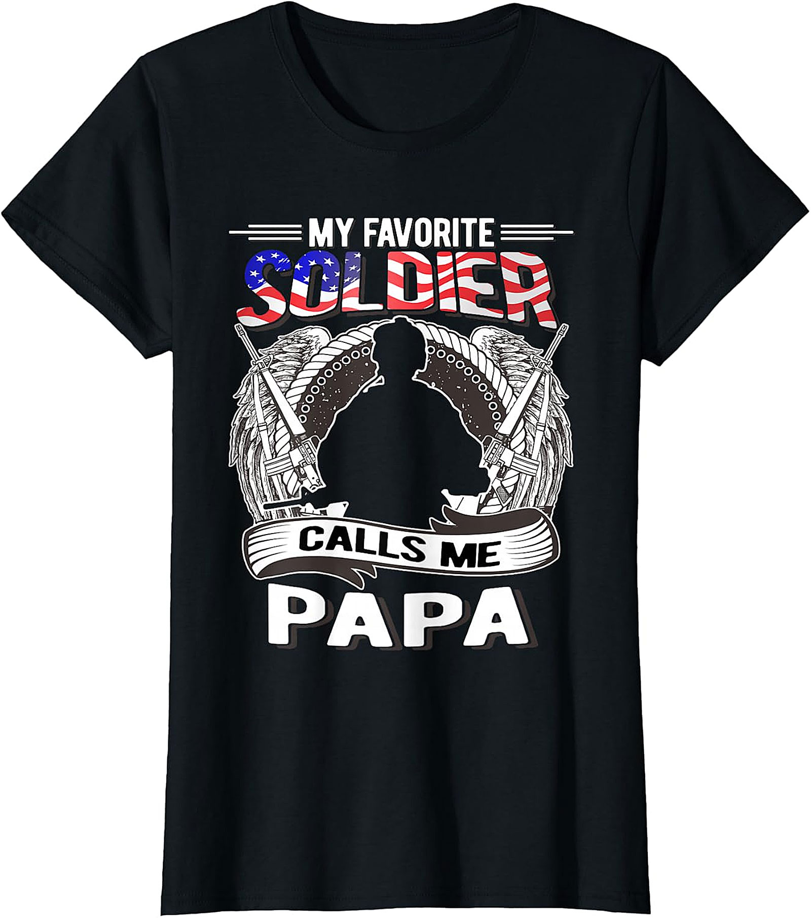 Proud Army Grandpa T-Shirt | My Grandson Has Your Back Gift