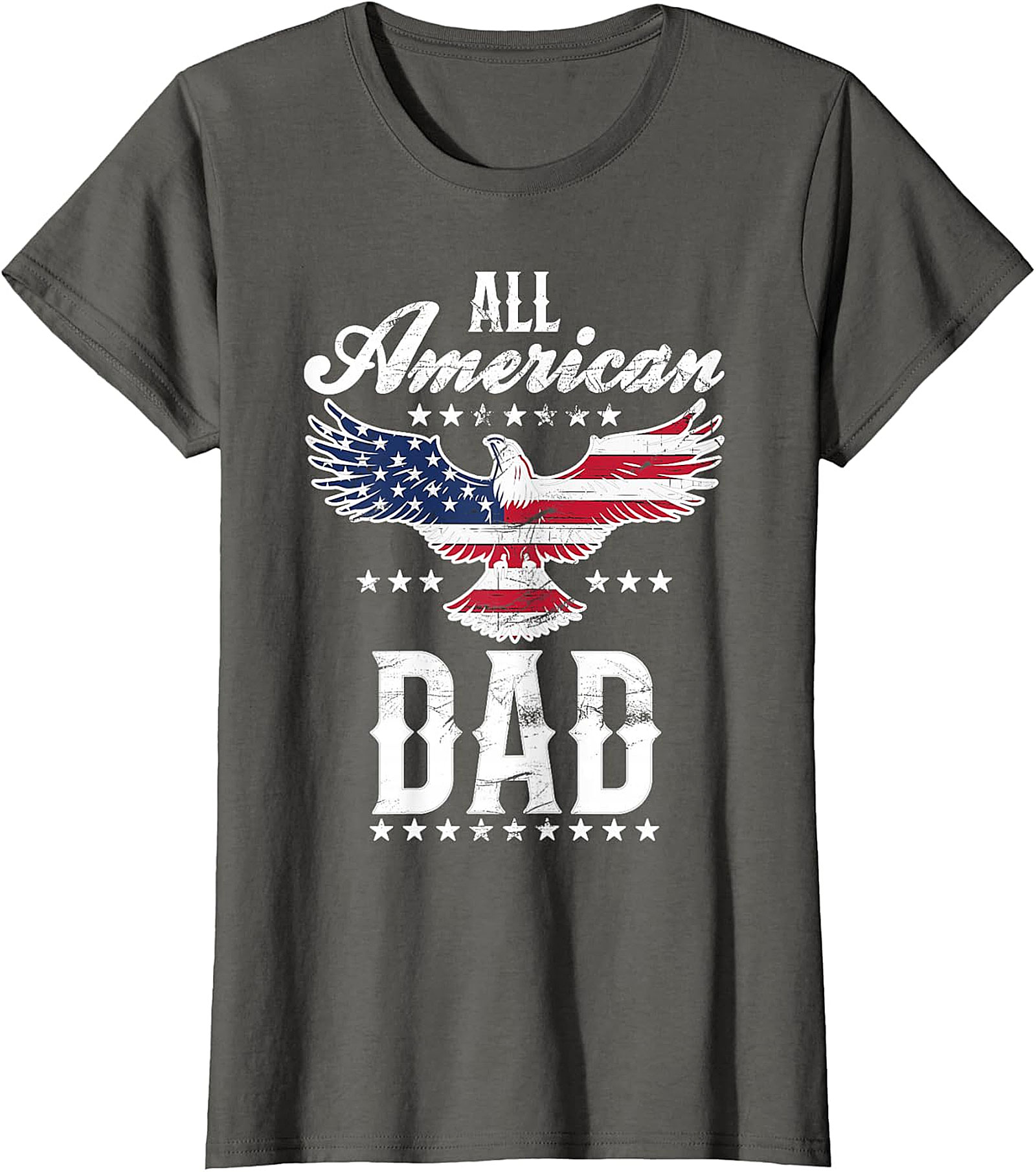 All American Dad Eagle T-Shirt | Patriotic Father's Day Gift