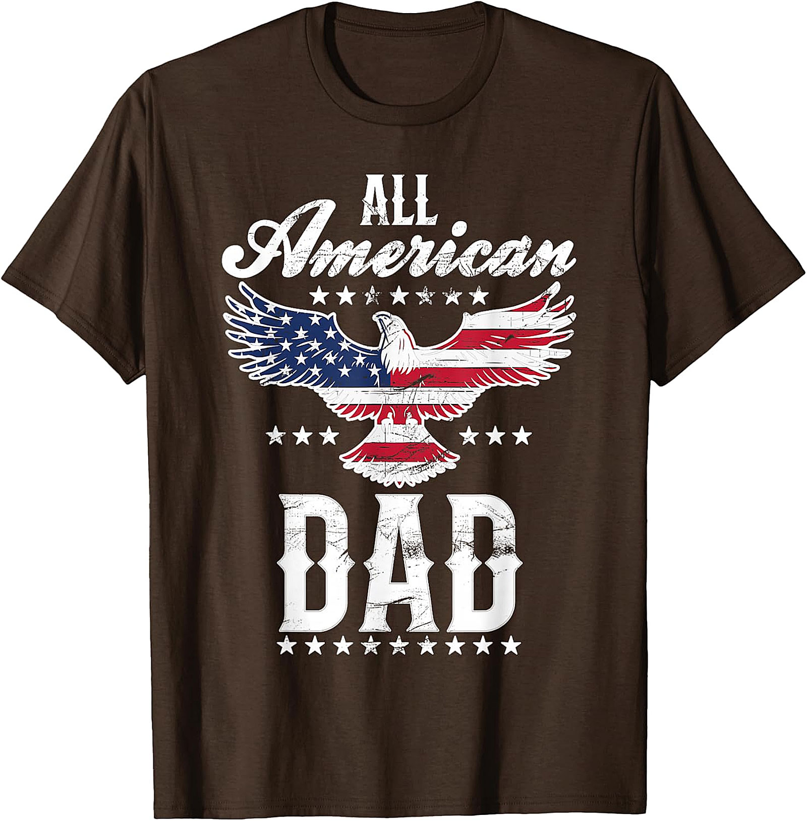 All American Dad Eagle T-Shirt | Patriotic Father's Day Gift