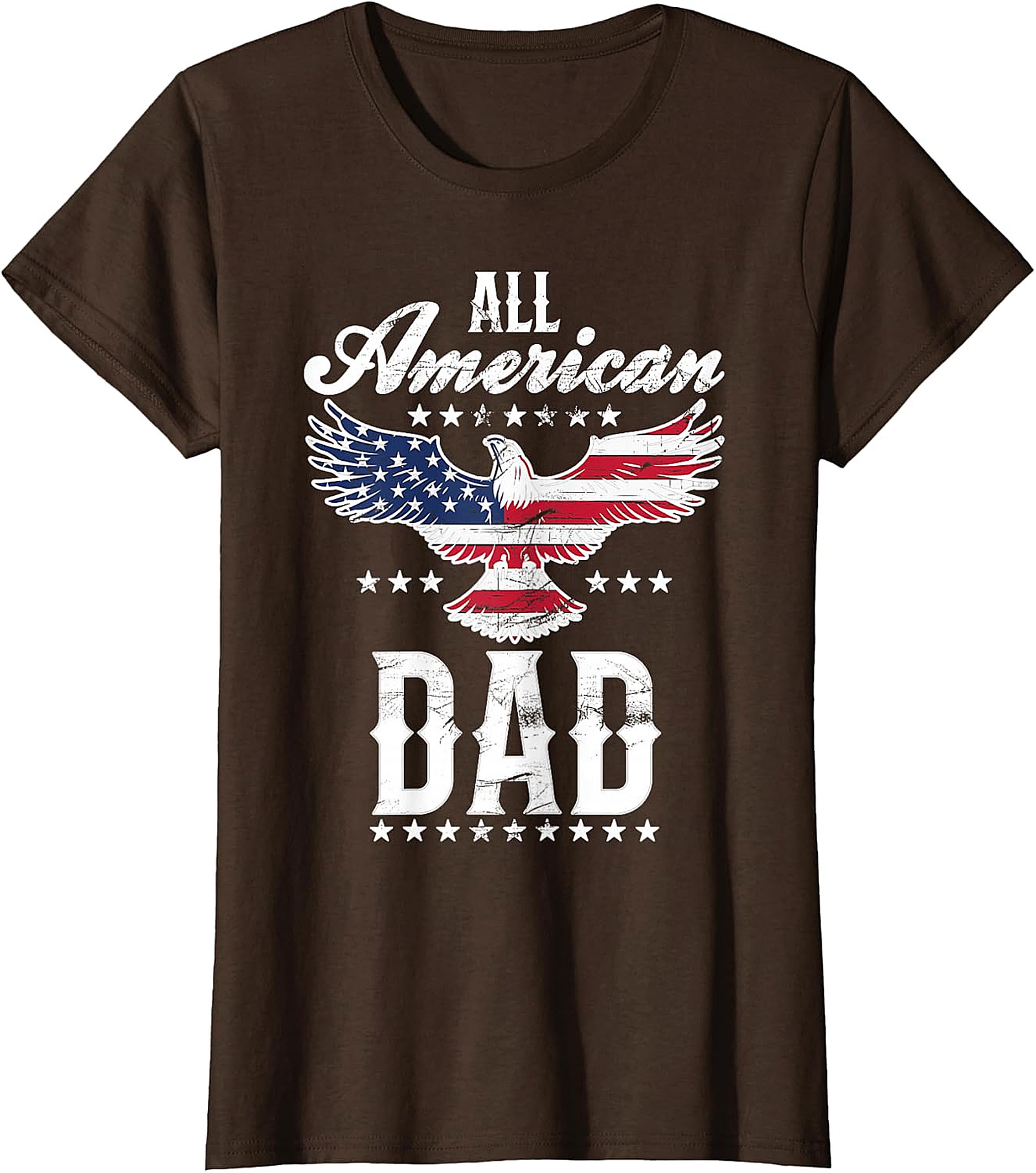 All American Dad Eagle T-Shirt | Patriotic Father's Day Gift