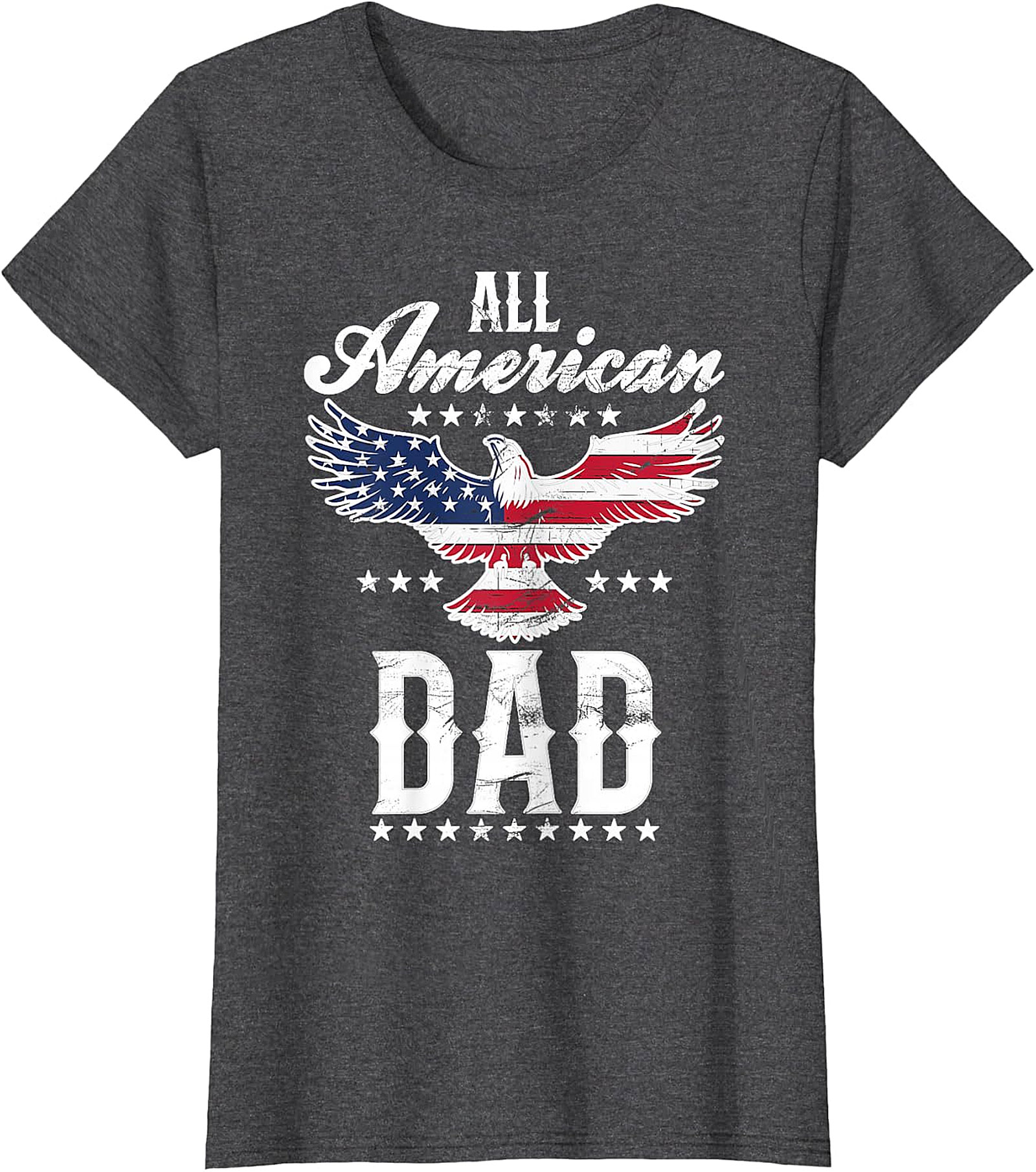 All American Dad Eagle T-Shirt | Patriotic Father's Day Gift