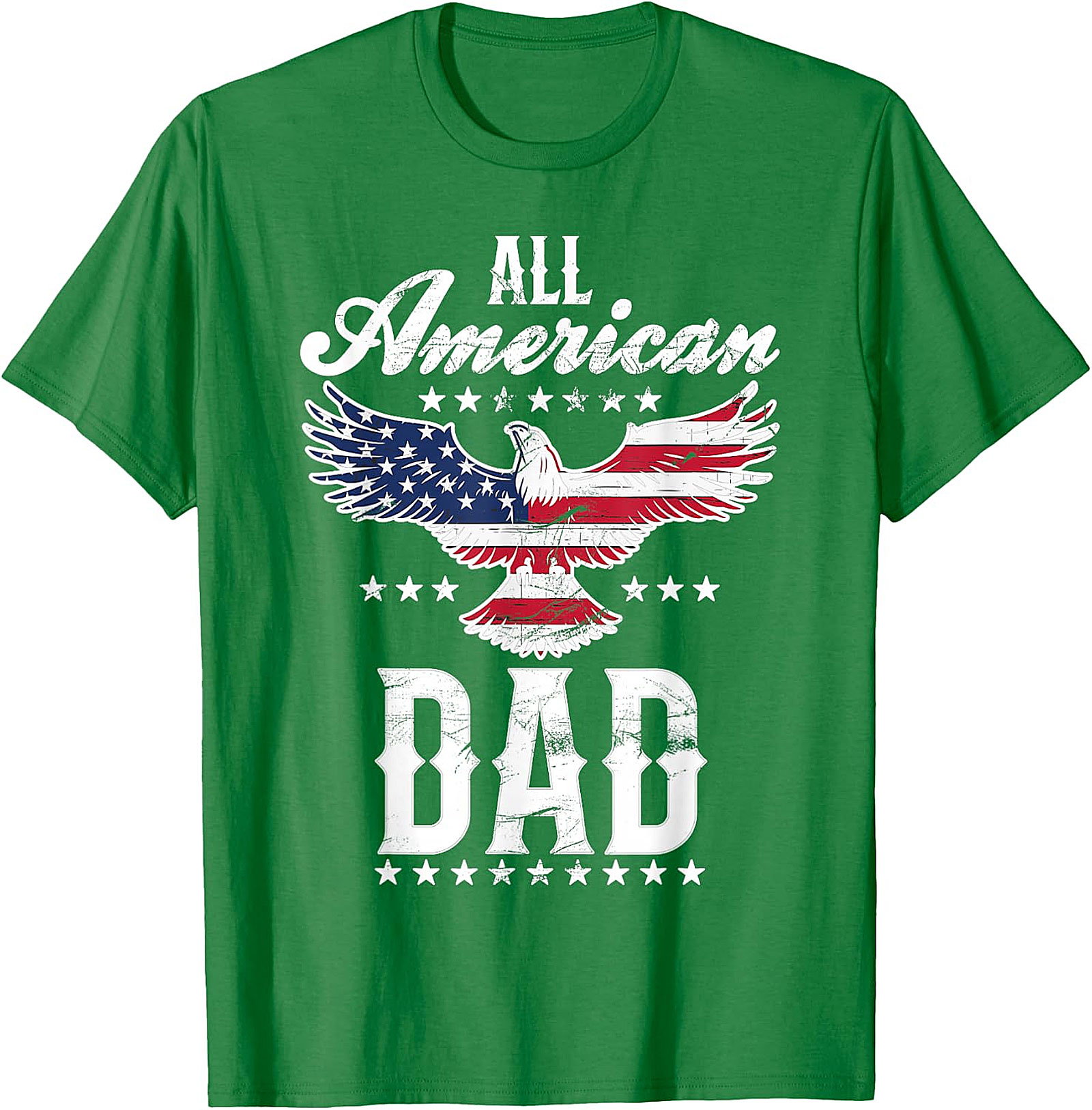 All American Dad Eagle T-Shirt | Patriotic Father's Day Gift
