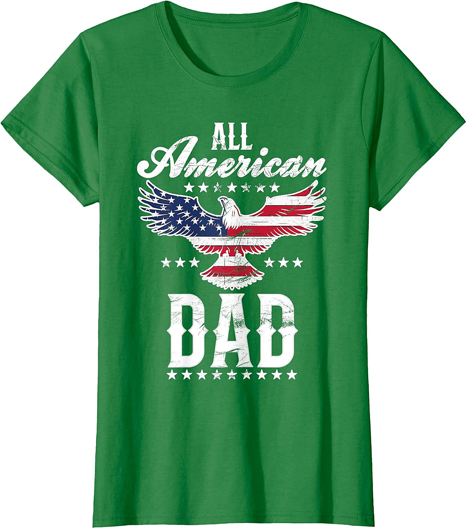 All American Dad Eagle T-Shirt | Patriotic Father's Day Gift