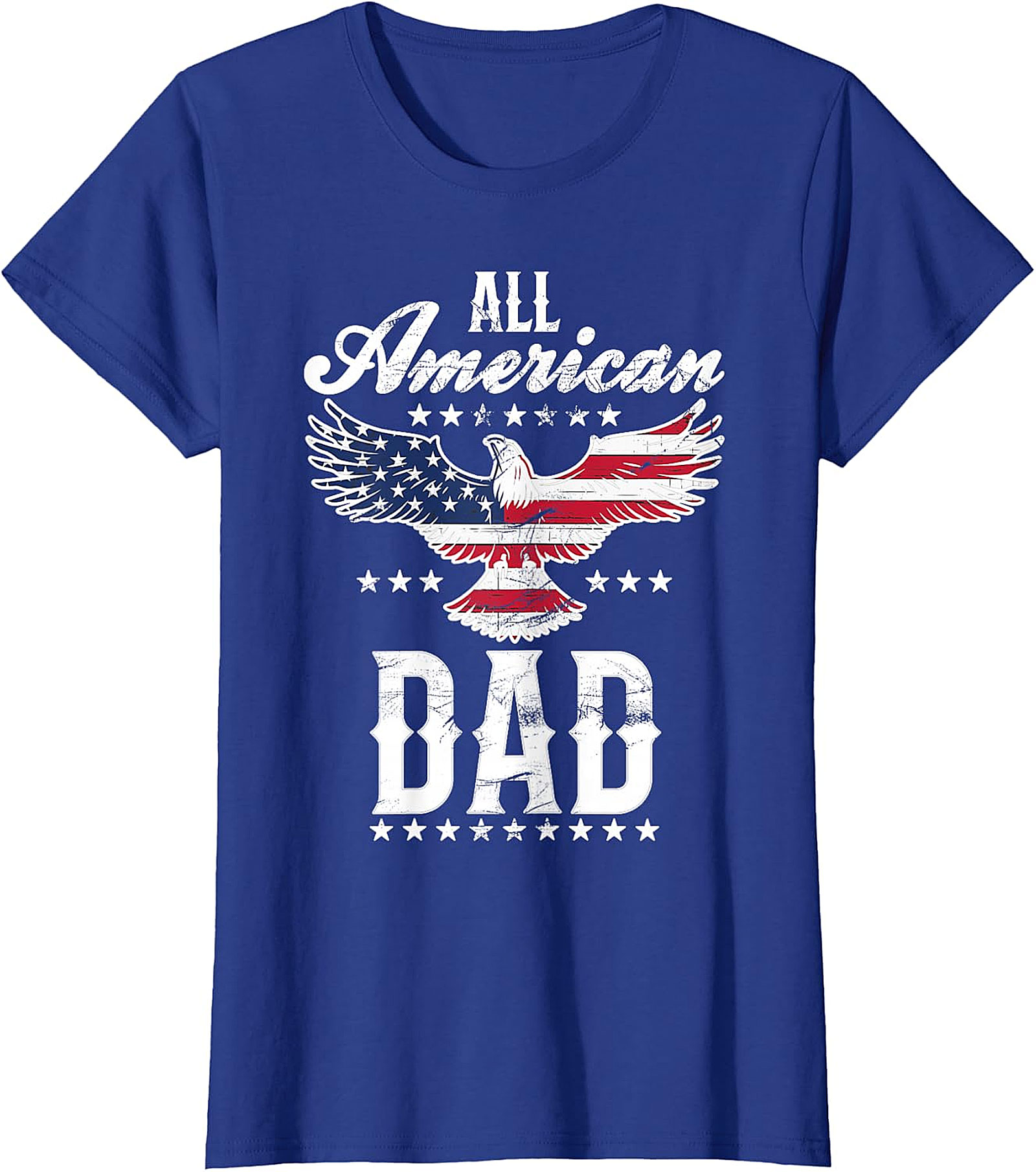 All American Dad Eagle T-Shirt | Patriotic Father's Day Gift