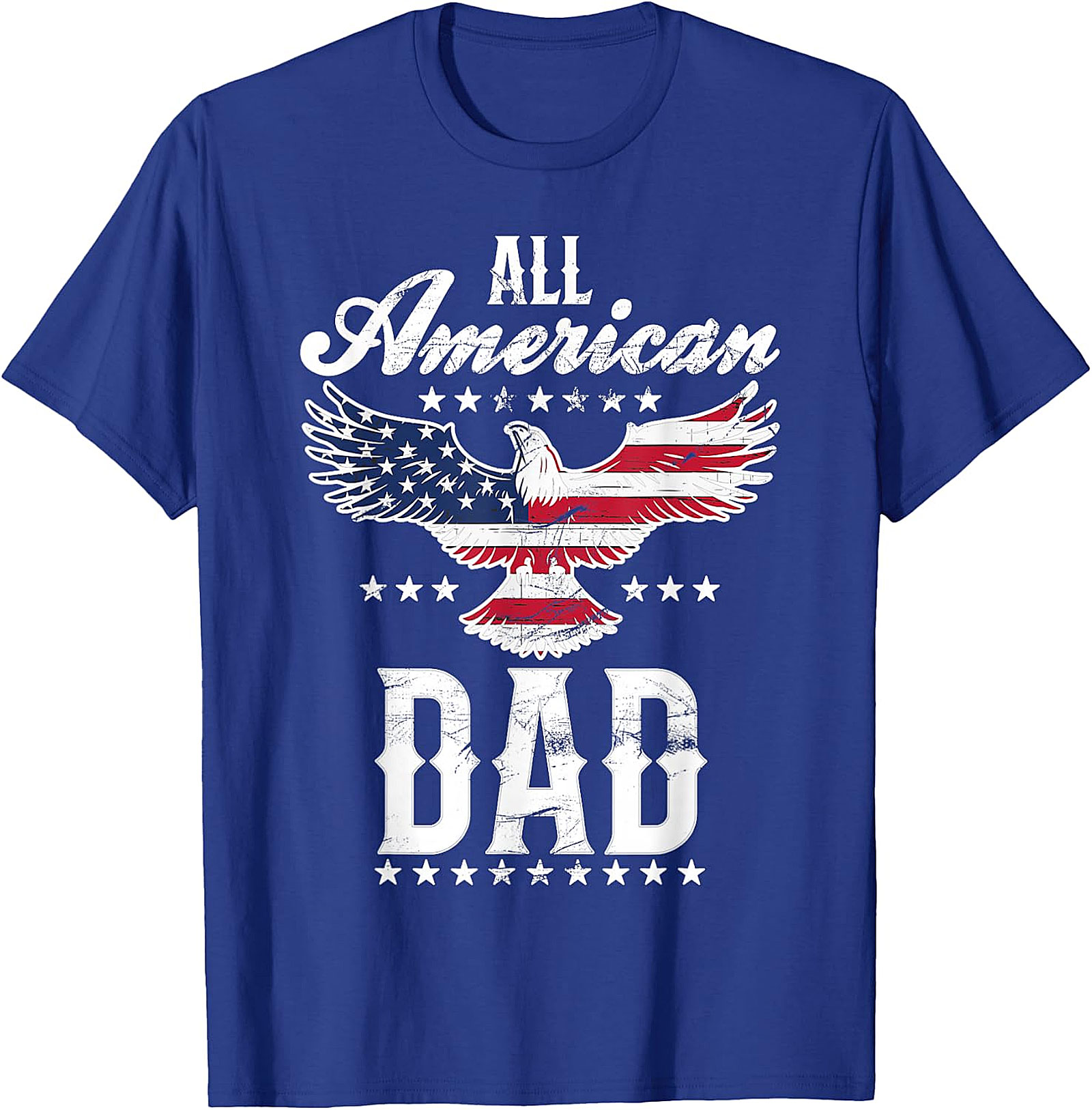 All American Dad Eagle T-Shirt | Patriotic Father's Day Gift
