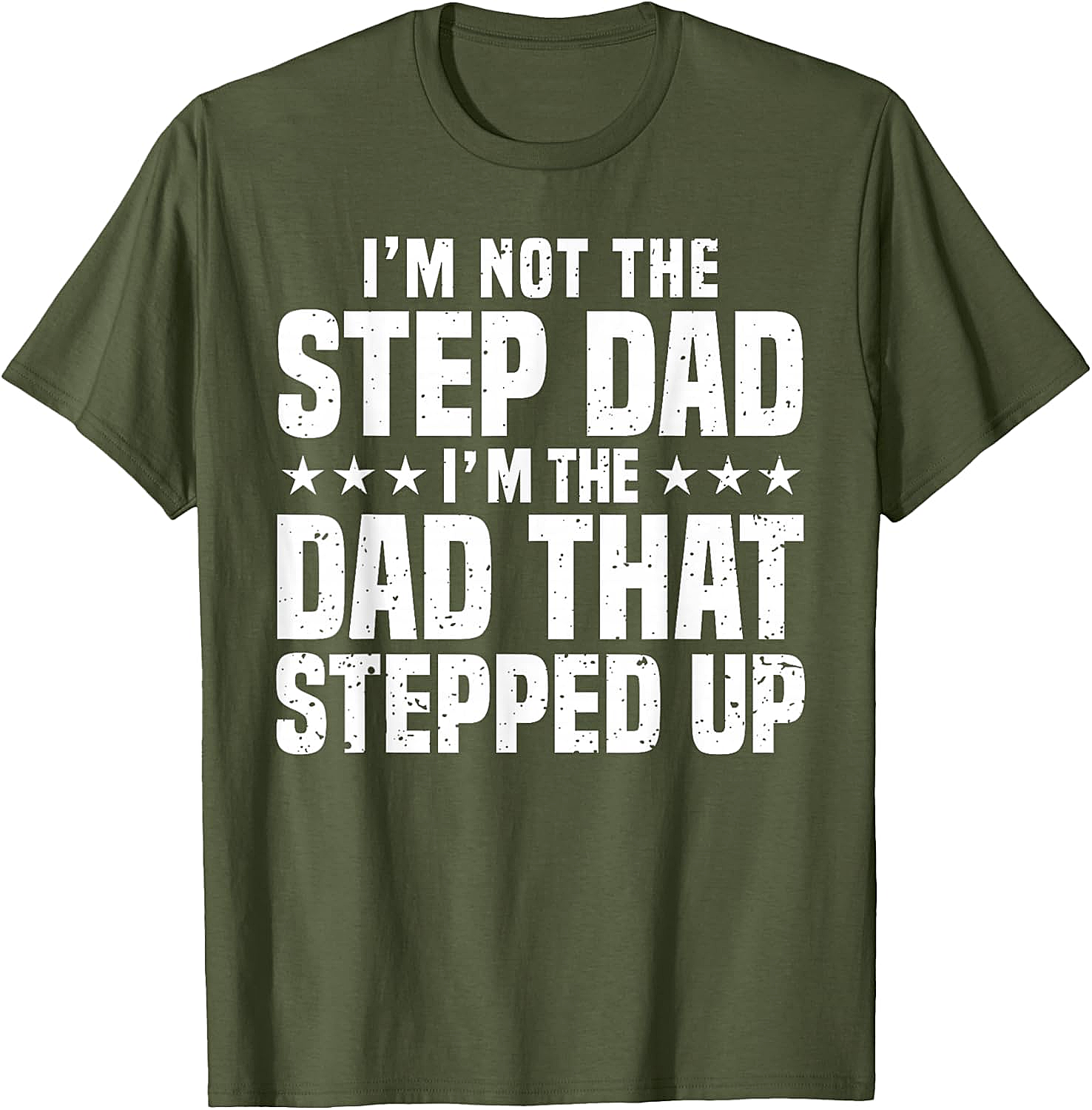 Cool Step Up Dad T-Shirt Best Stepdad Gift Shop Now