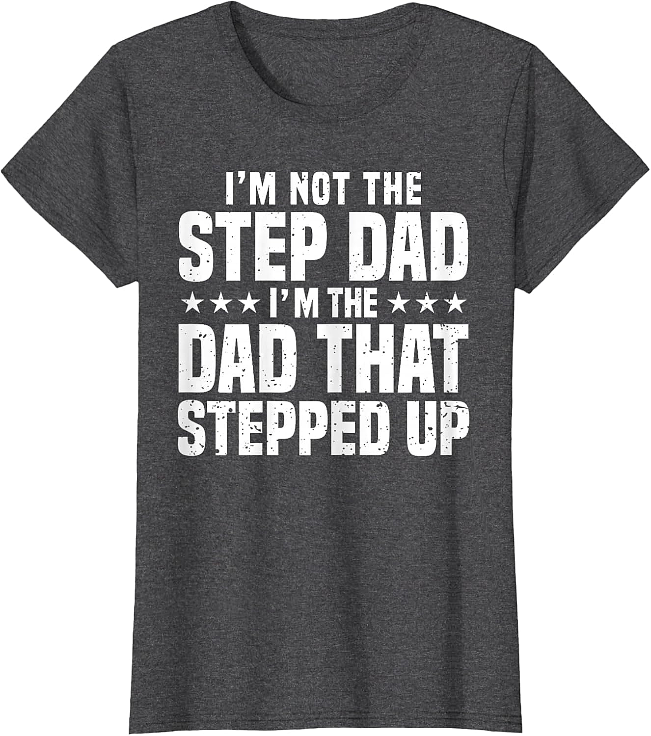 Cool Step Up Dad T-Shirt Best Stepdad Gift Shop Now