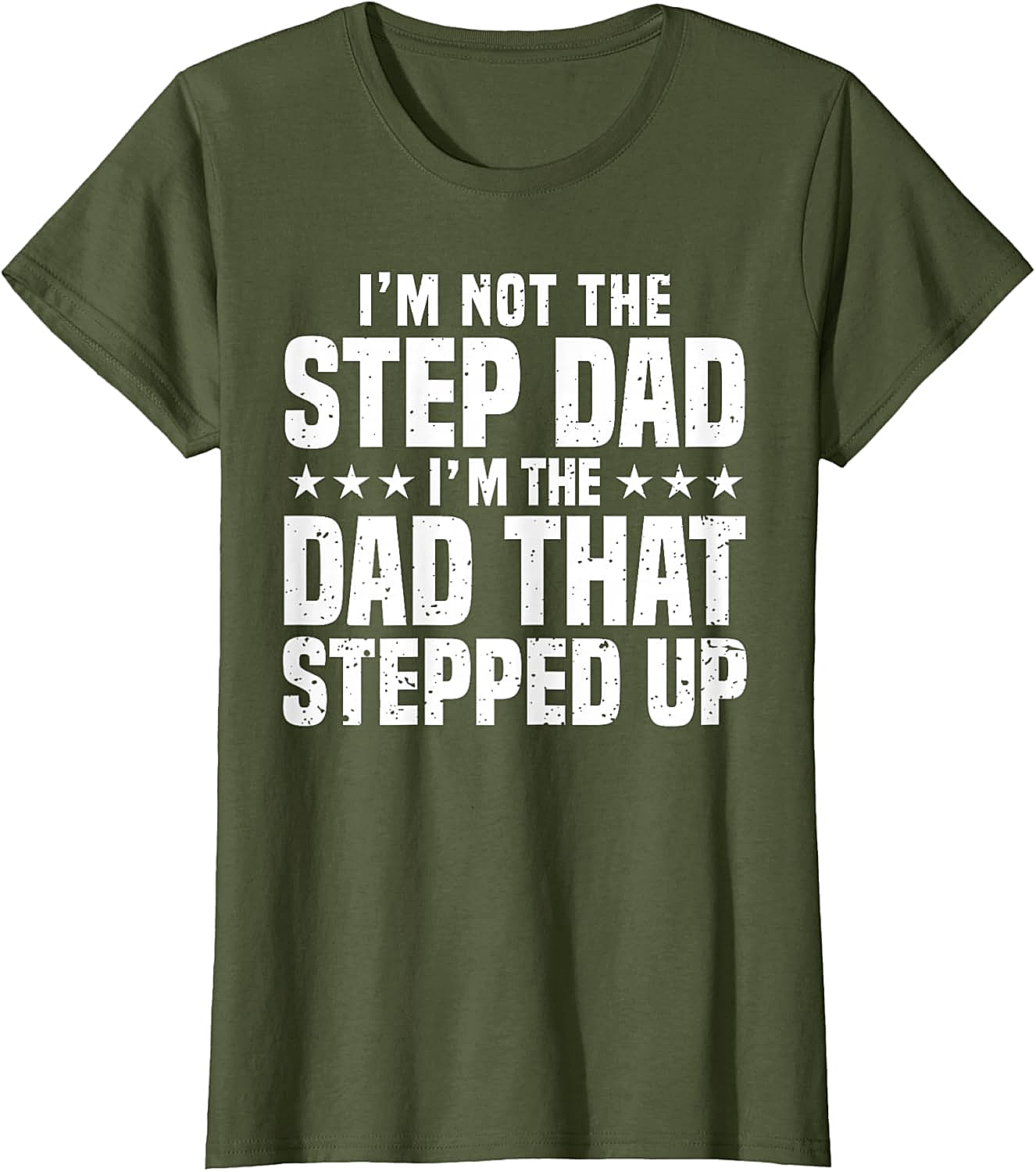 Cool Step Up Dad T-Shirt Best Stepdad Gift Shop Now