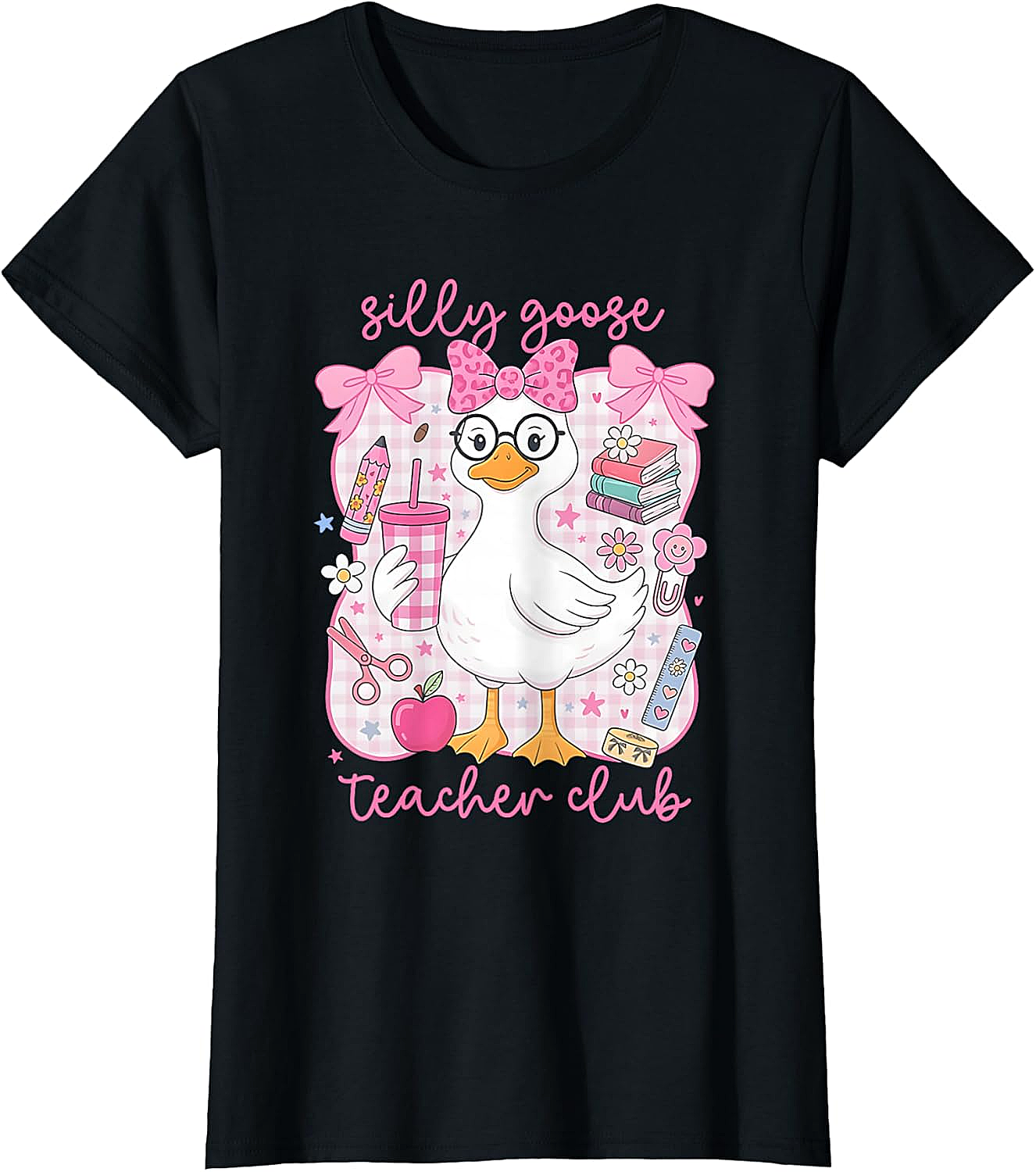 Silly Goose Teacher Club Back to School First Day Tee