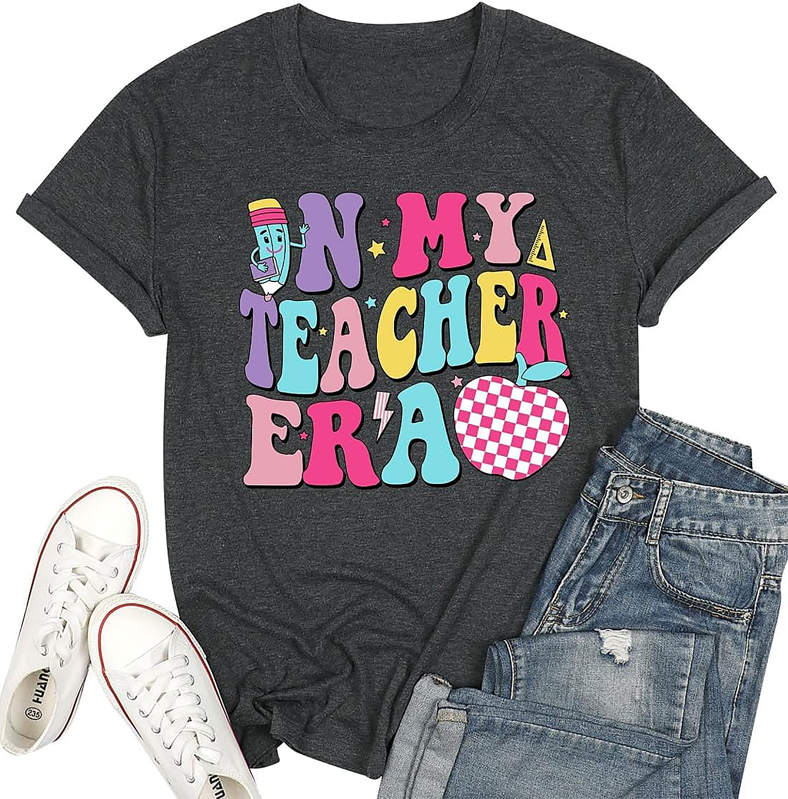 Teacher Era Graphic Tee | Back to School Shirt for Women