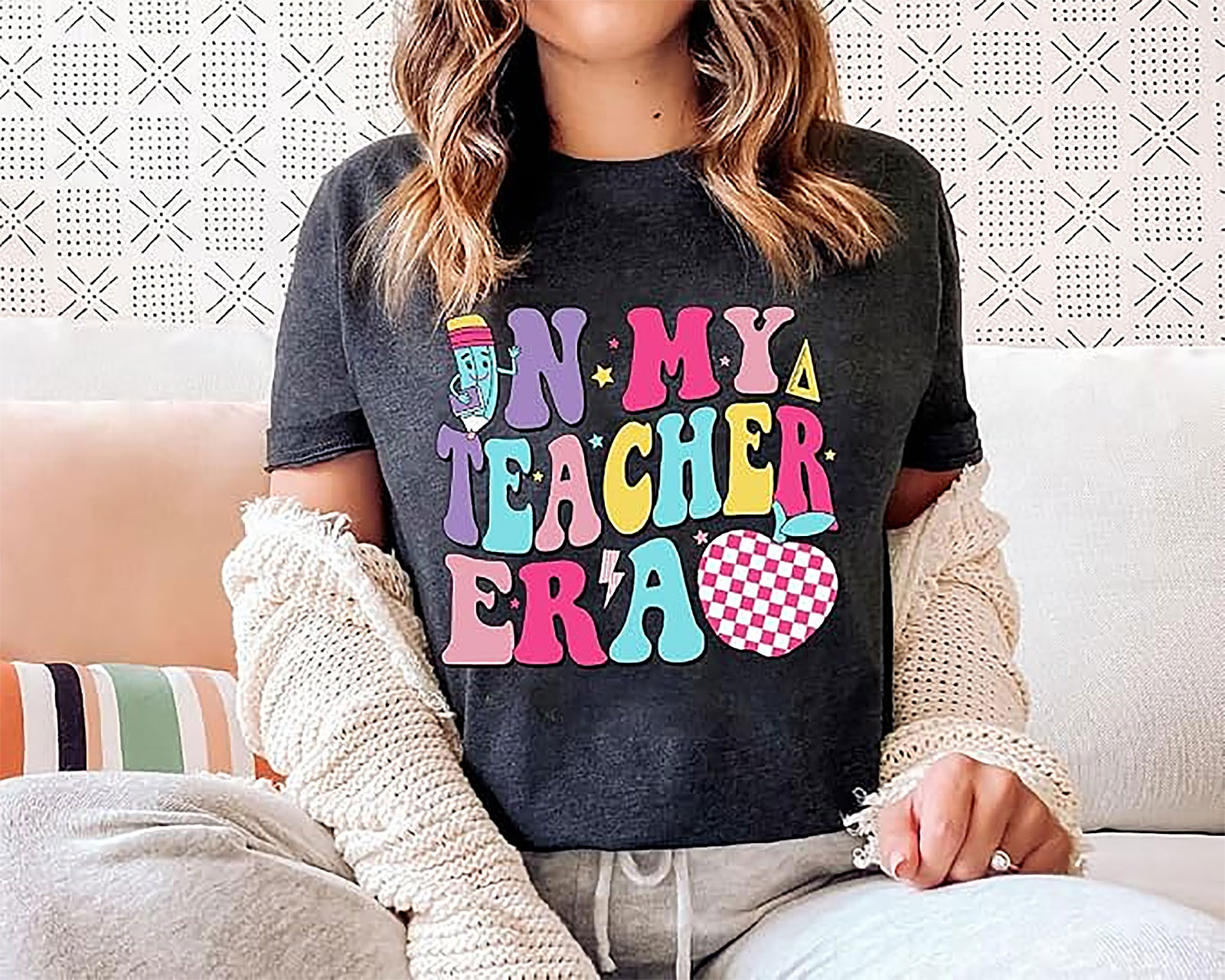 Teacher Era Graphic Tee | Back to School Shirt for Women