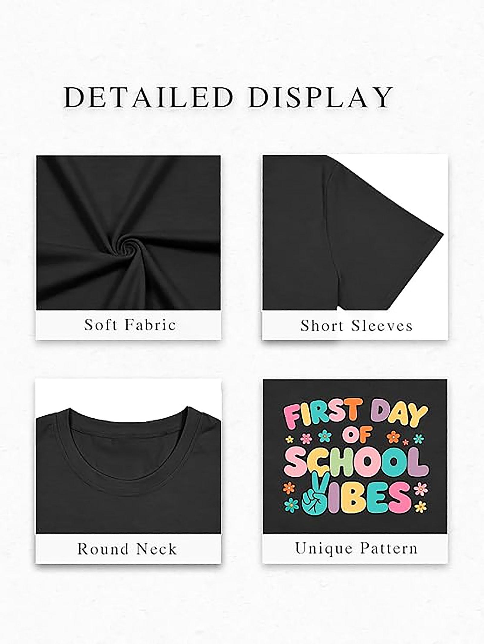 First Day of School Vibes T-Shirt | Teacher Tee