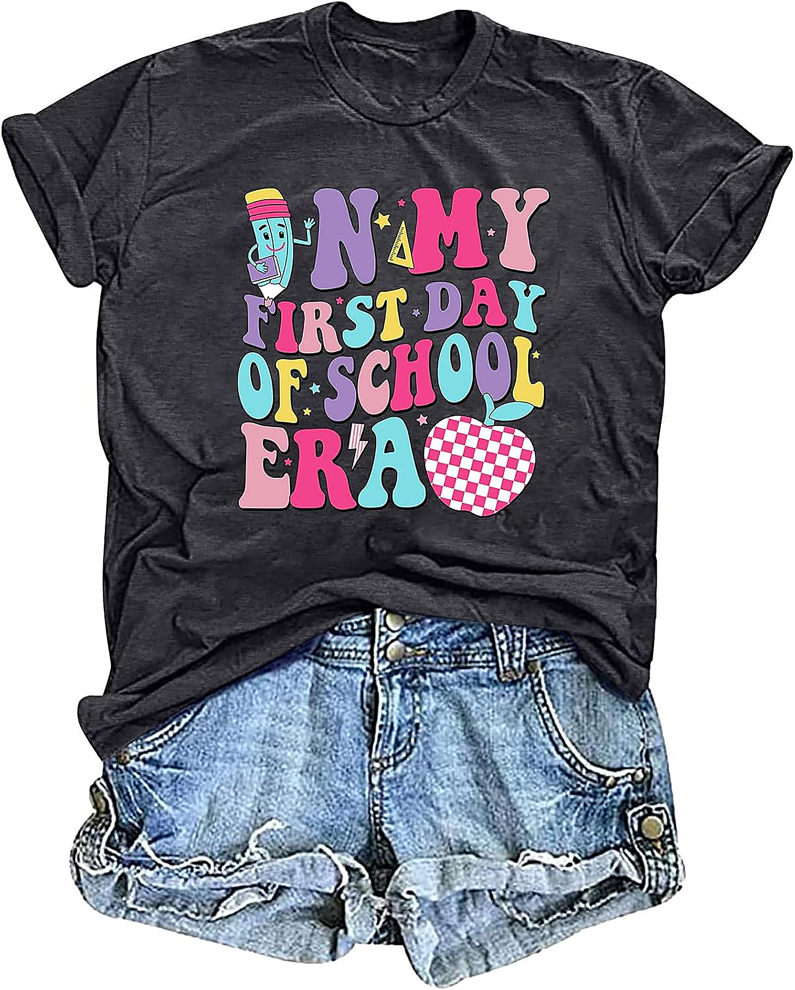 First Day of School Shirt | Teacher Graphic Tee | Cute Back to School Gift