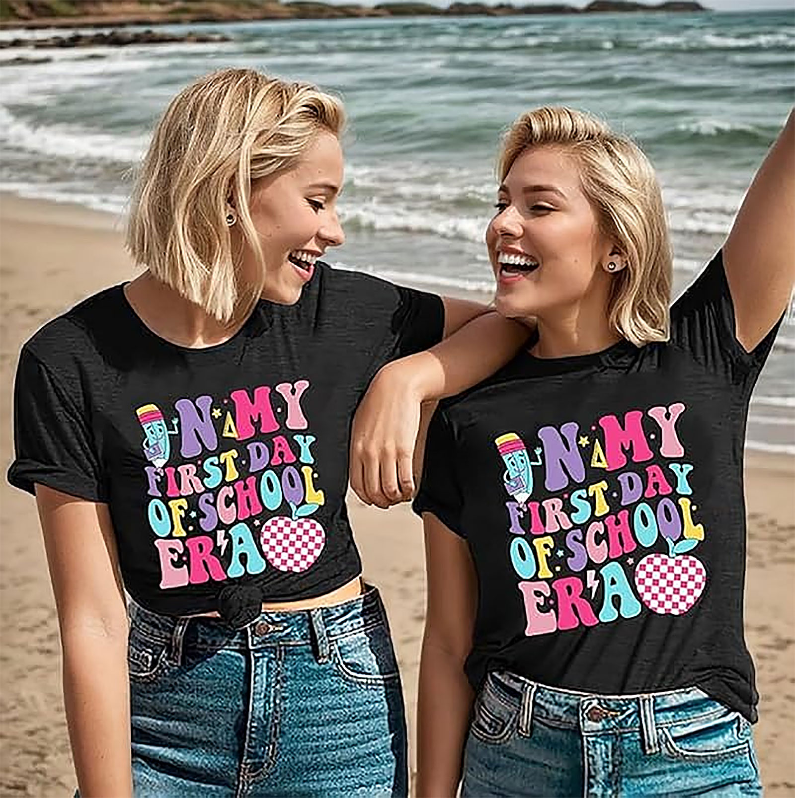 First Day of School Shirt | Teacher Graphic Tee | Cute Back to School Gift