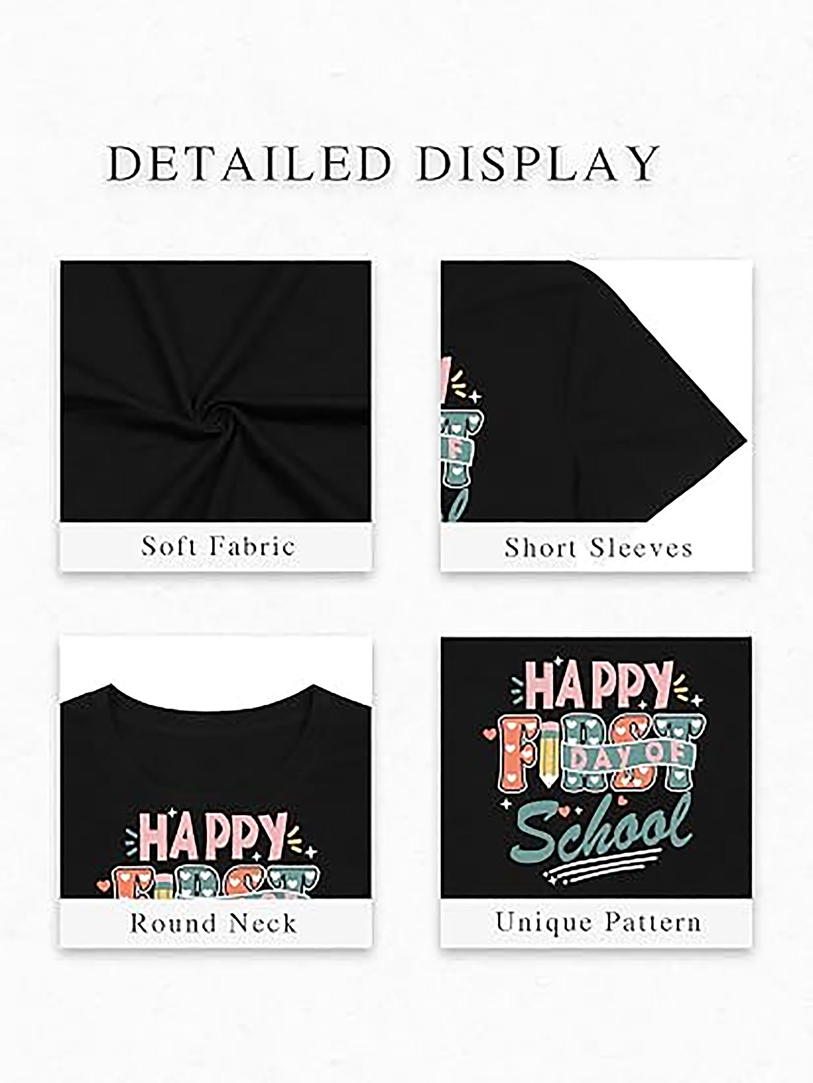 Happy First Day of School Shirt | Teacher Back to School Tee