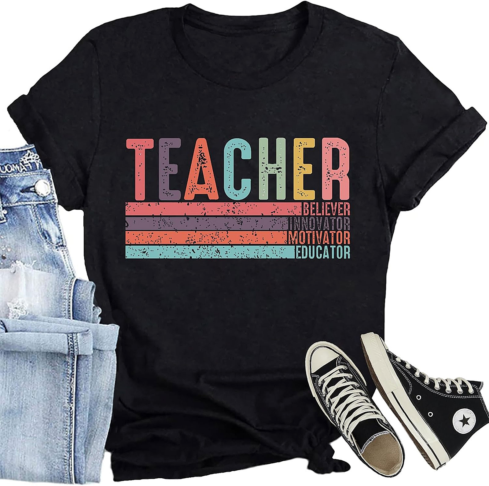 Teacher Shirt | Retro Teacher Life T-Shirt | Gift for Educators