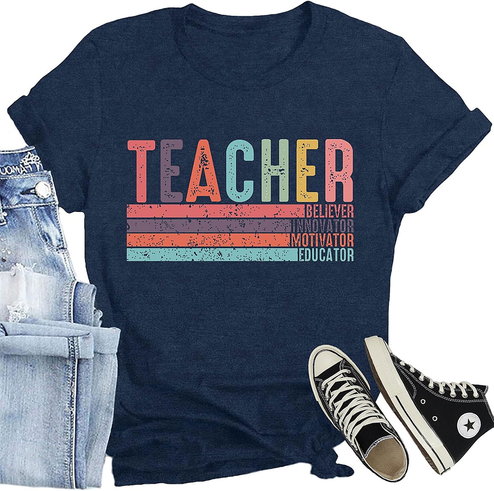Teacher Shirt | Retro Teacher Life T-Shirt | Gift for Educators