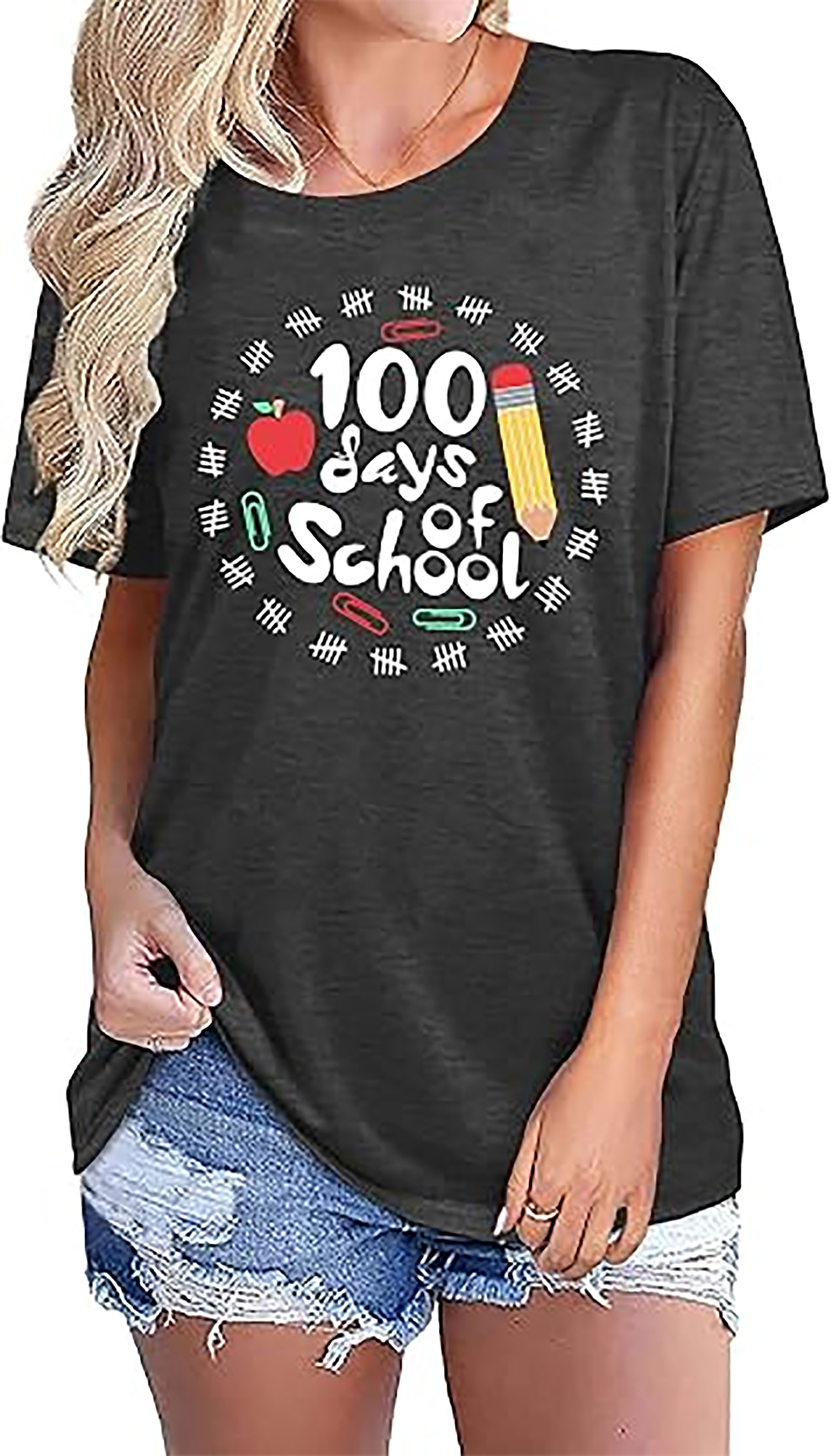 100 Days of School Shirt | Teacher Tee | Kindergarten 100th Day Shirt