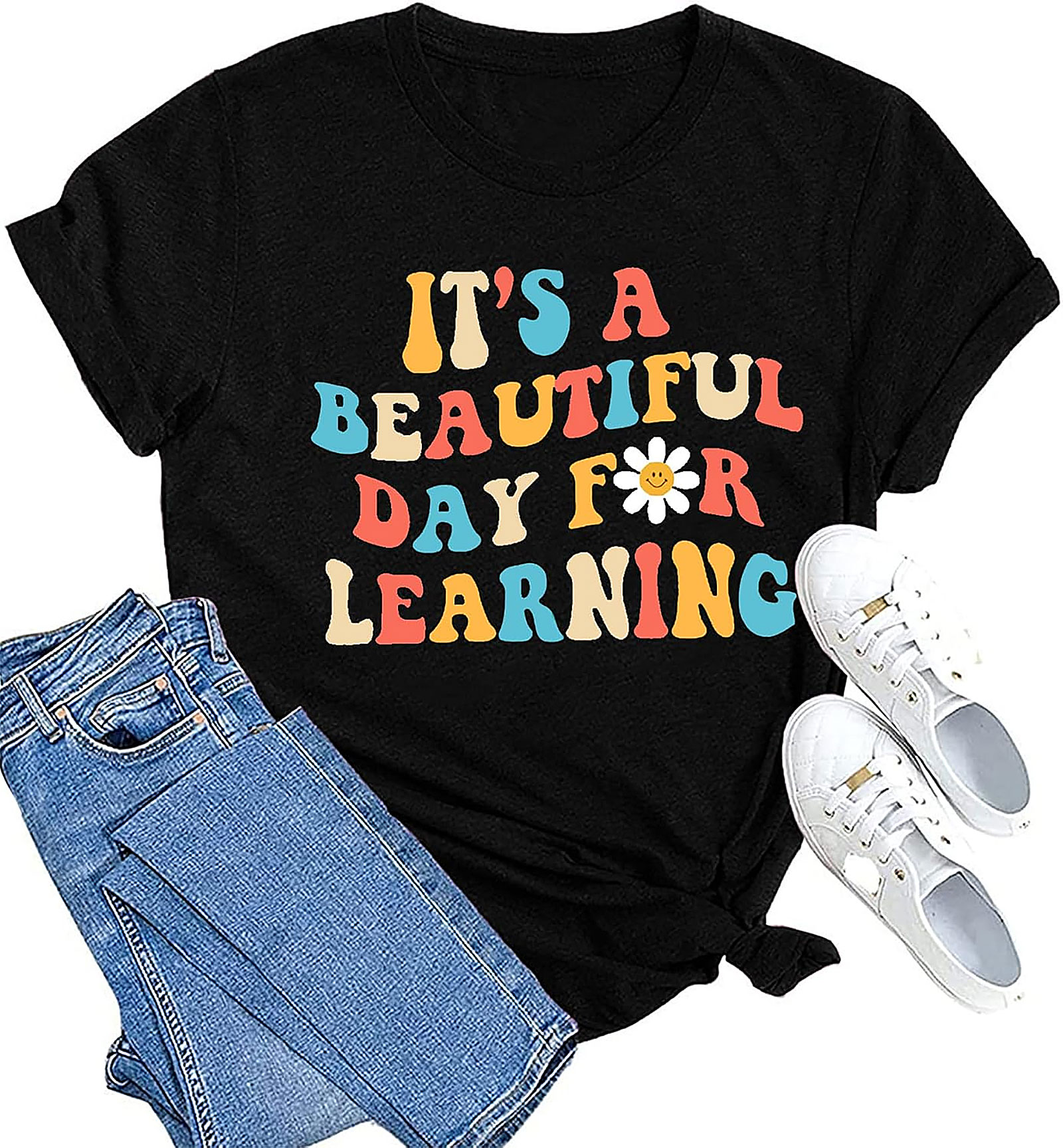 Teacher Shirt: It's a Beautiful Day for Learning Tee
