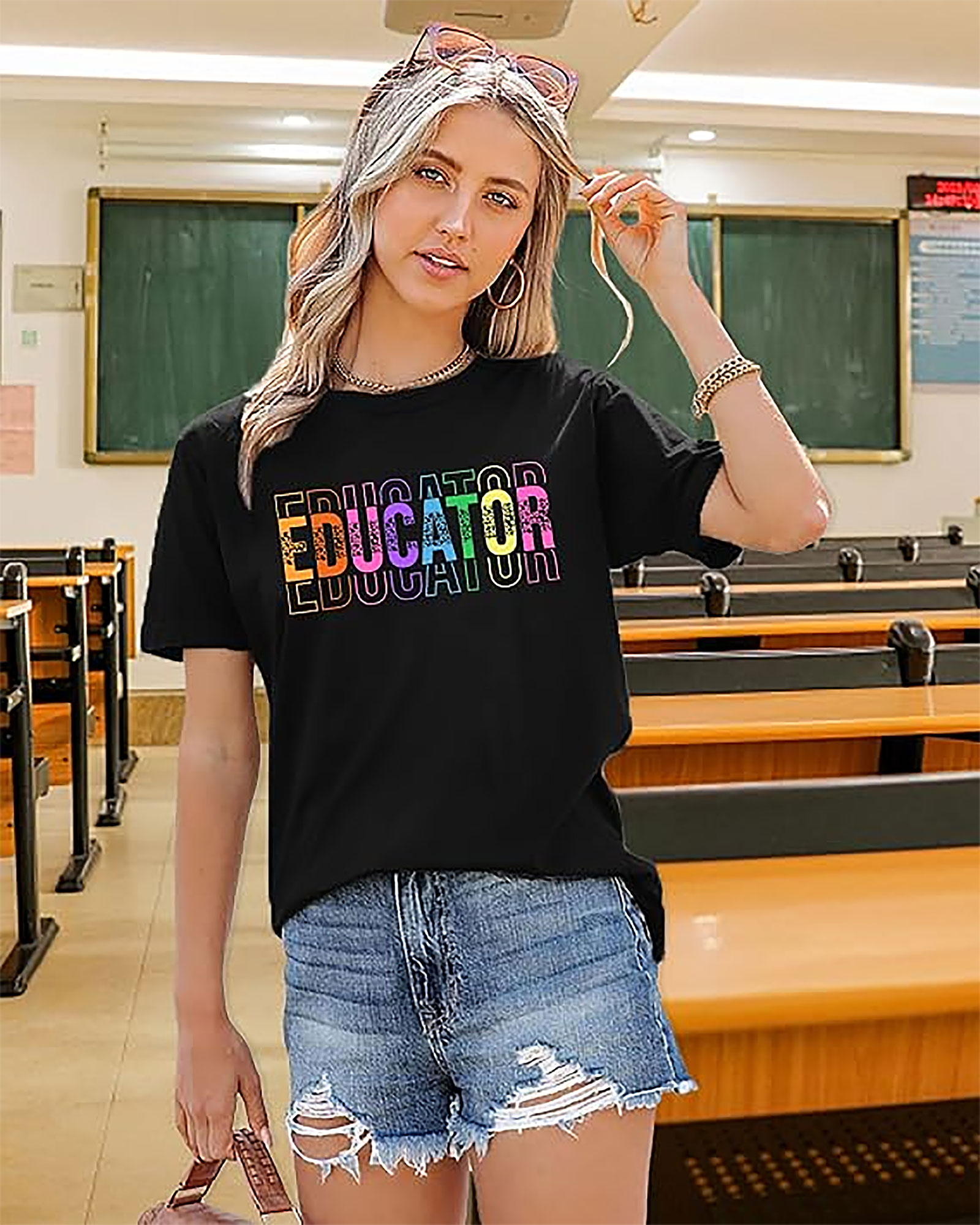 Funny Teacher Shirt | Educator Graphic Tee | Gifts for Teachers