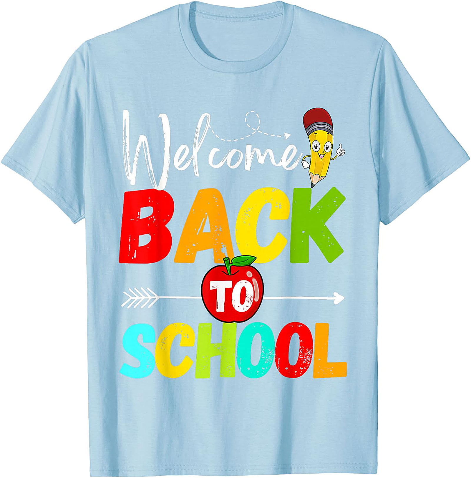 Welcome Back To School T-Shirt | Vibrant Teacher & Student Tee