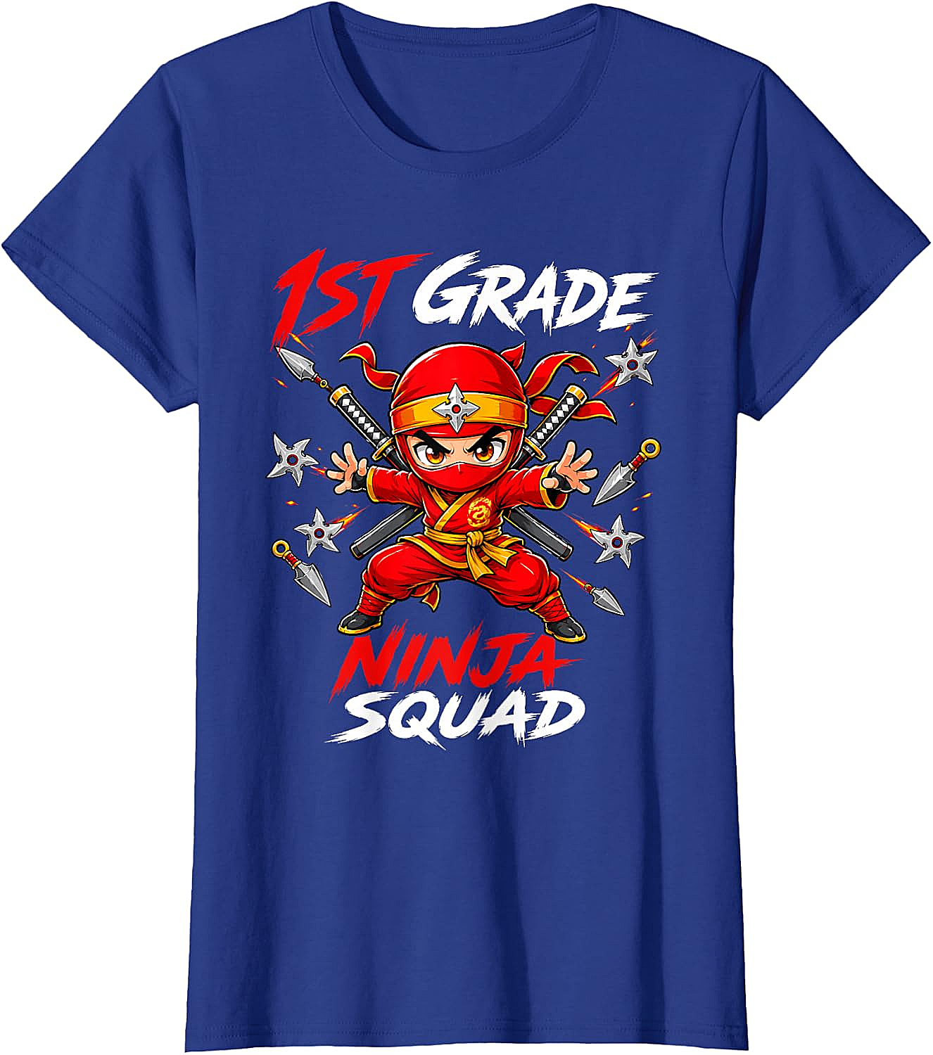1st Grade Ninja Squad Tee Back to School Boys Shirt