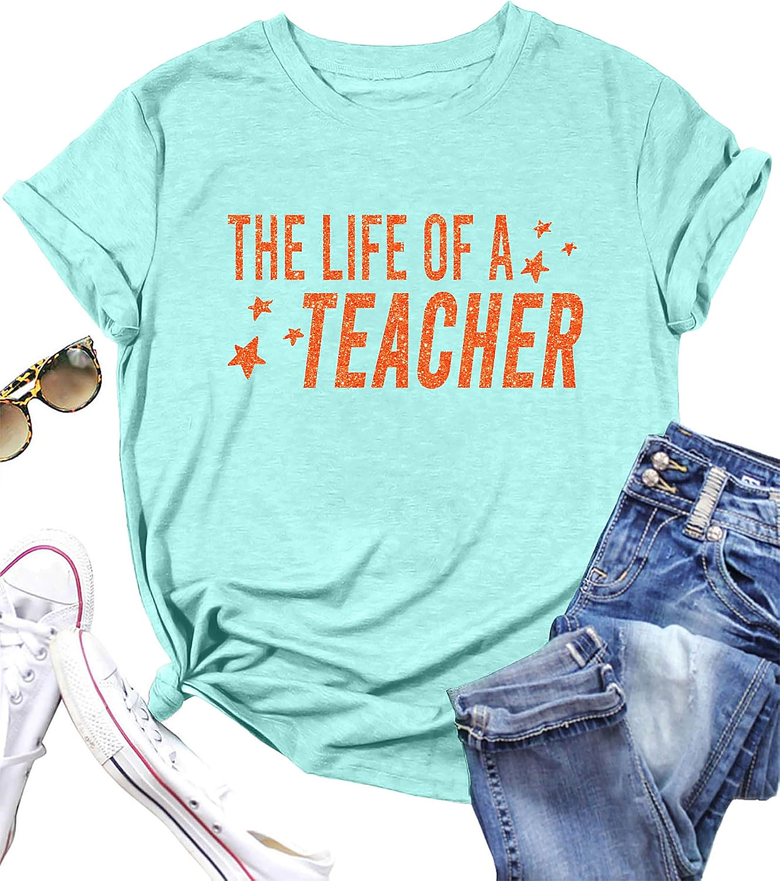 Funny Teacher Shirt - Life of a Teacher Graphic Tee
