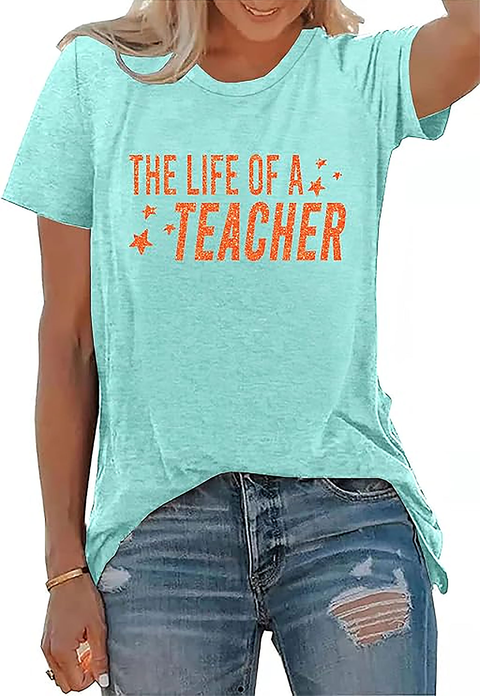 Funny Teacher Shirt - Life of a Teacher Graphic Tee